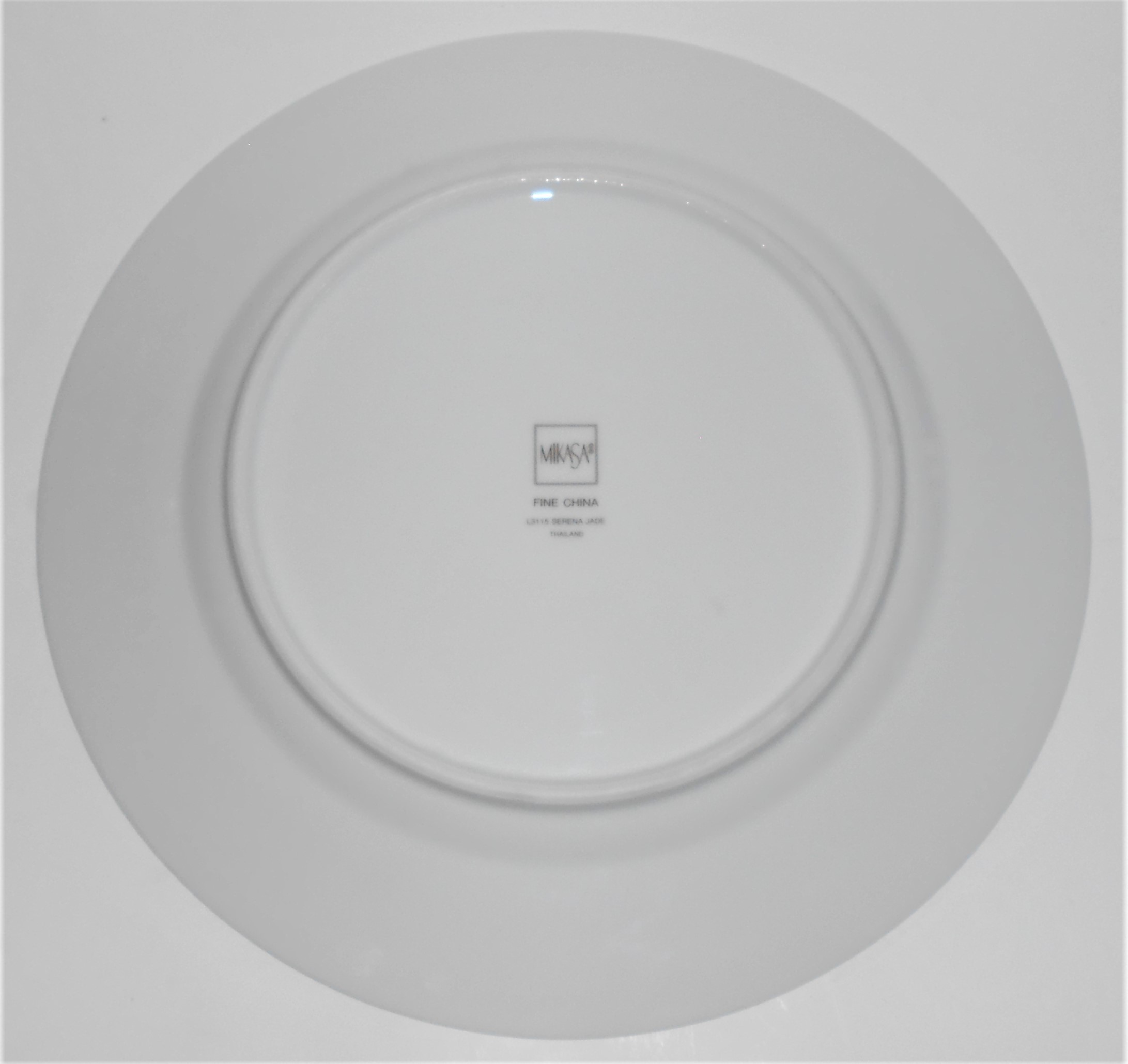 Mikasa Fine China L3115 Serena Jade w/Gold Dinner Plate
