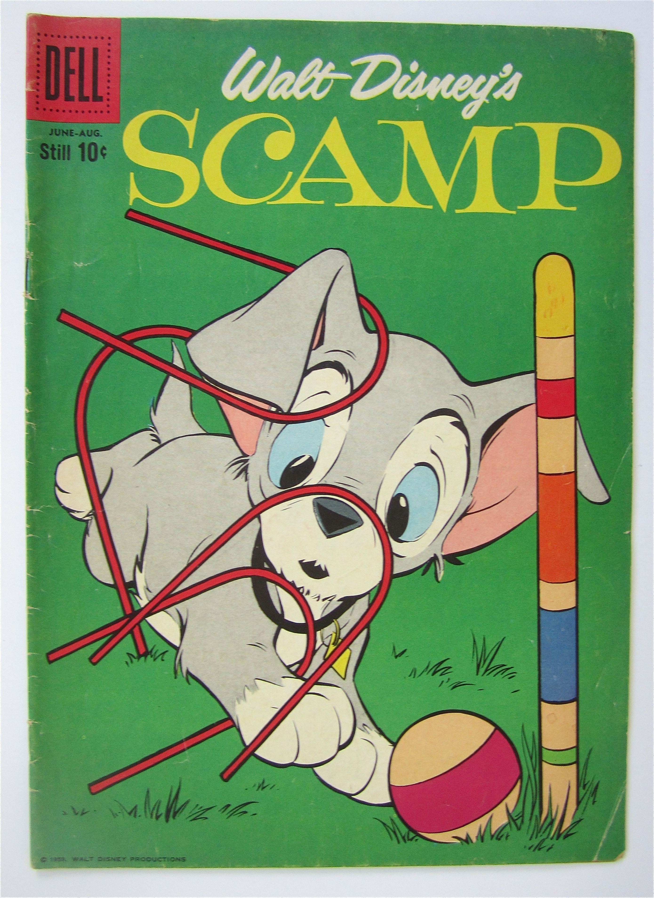 Walt Disney's Scamp Comic June-August 1959 #10