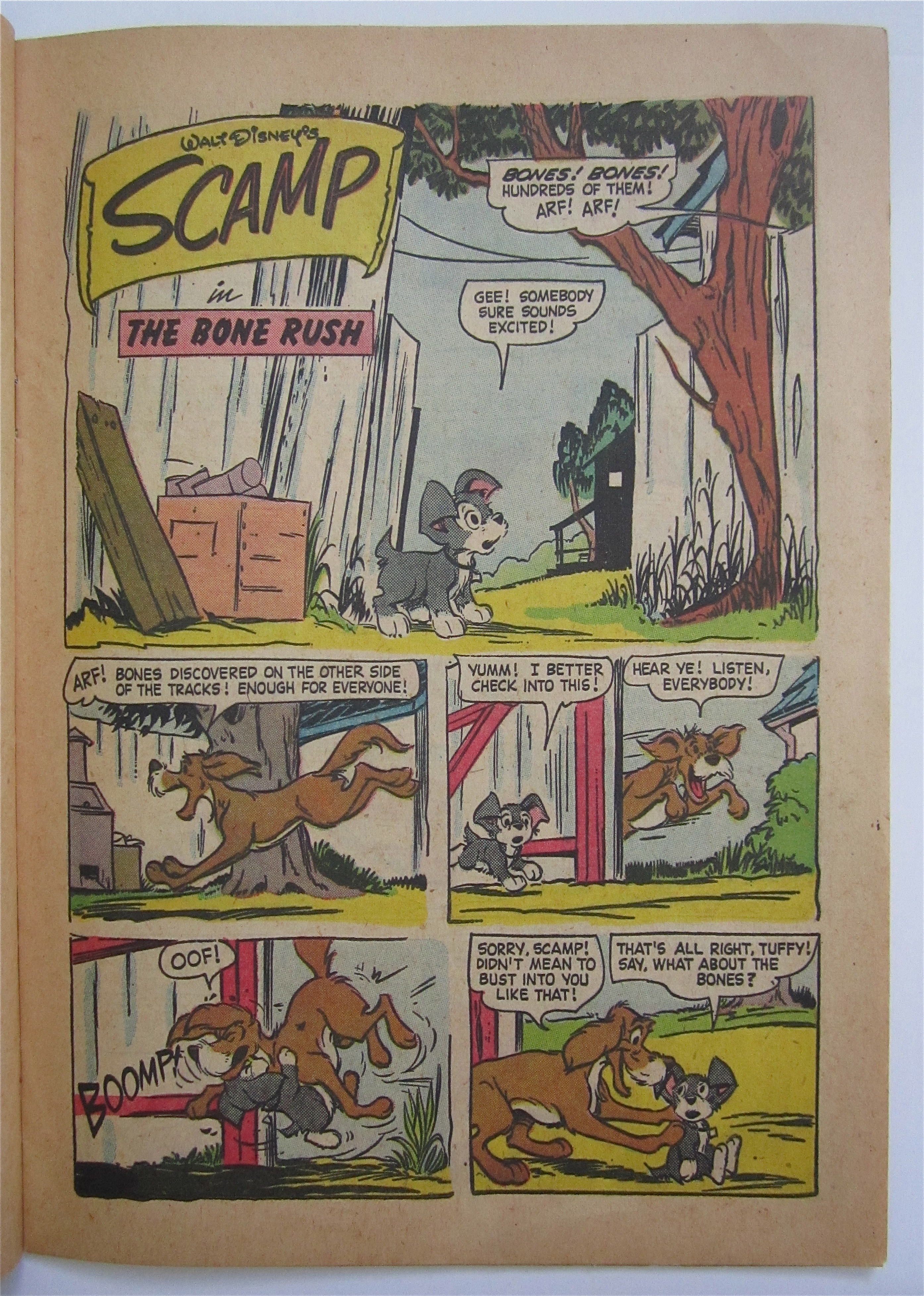 Walt Disney's Scamp Comic June-August 1959 #10