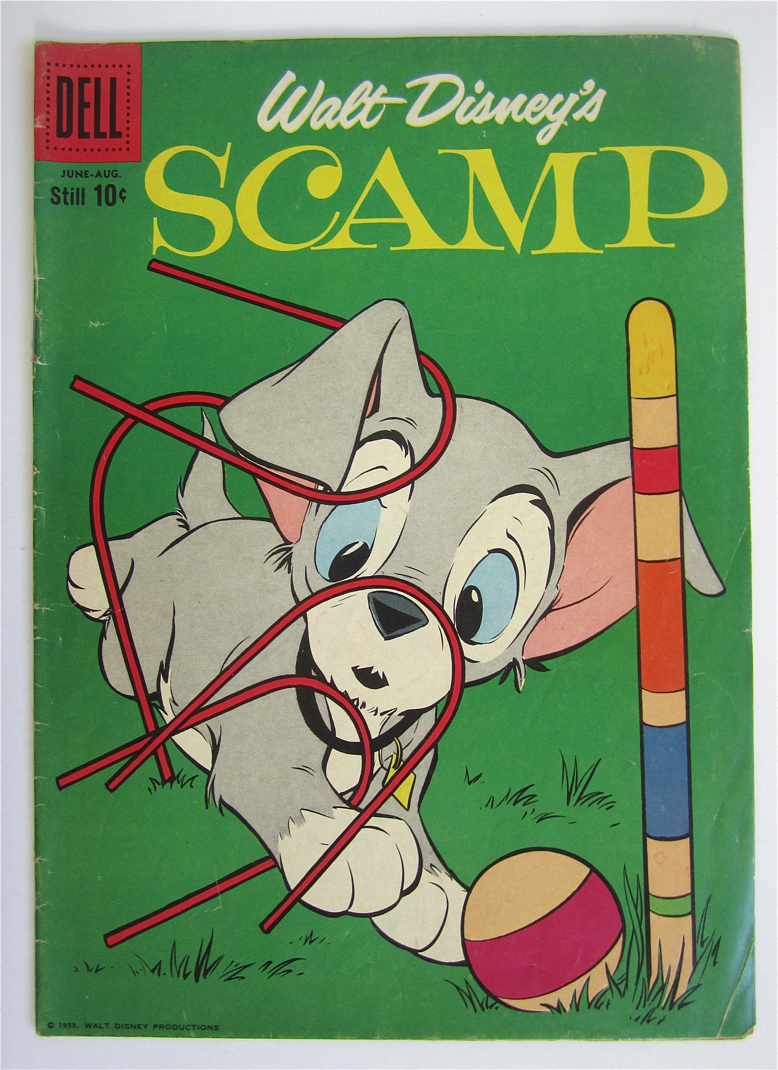 Walt Disney's Scamp Comic June-August 1959 #10