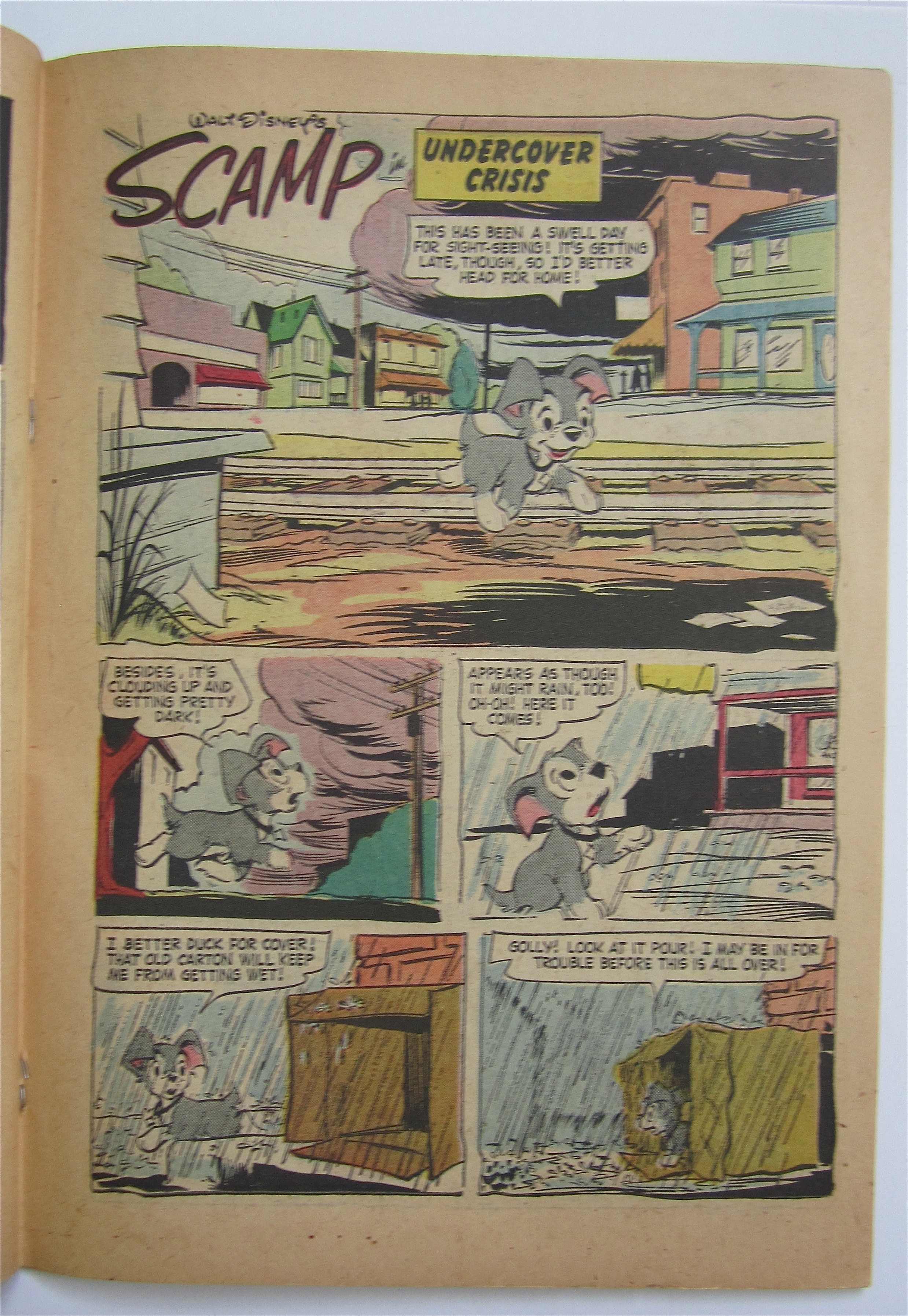 Walt Disney's Scamp Comic June-August 1959 #10