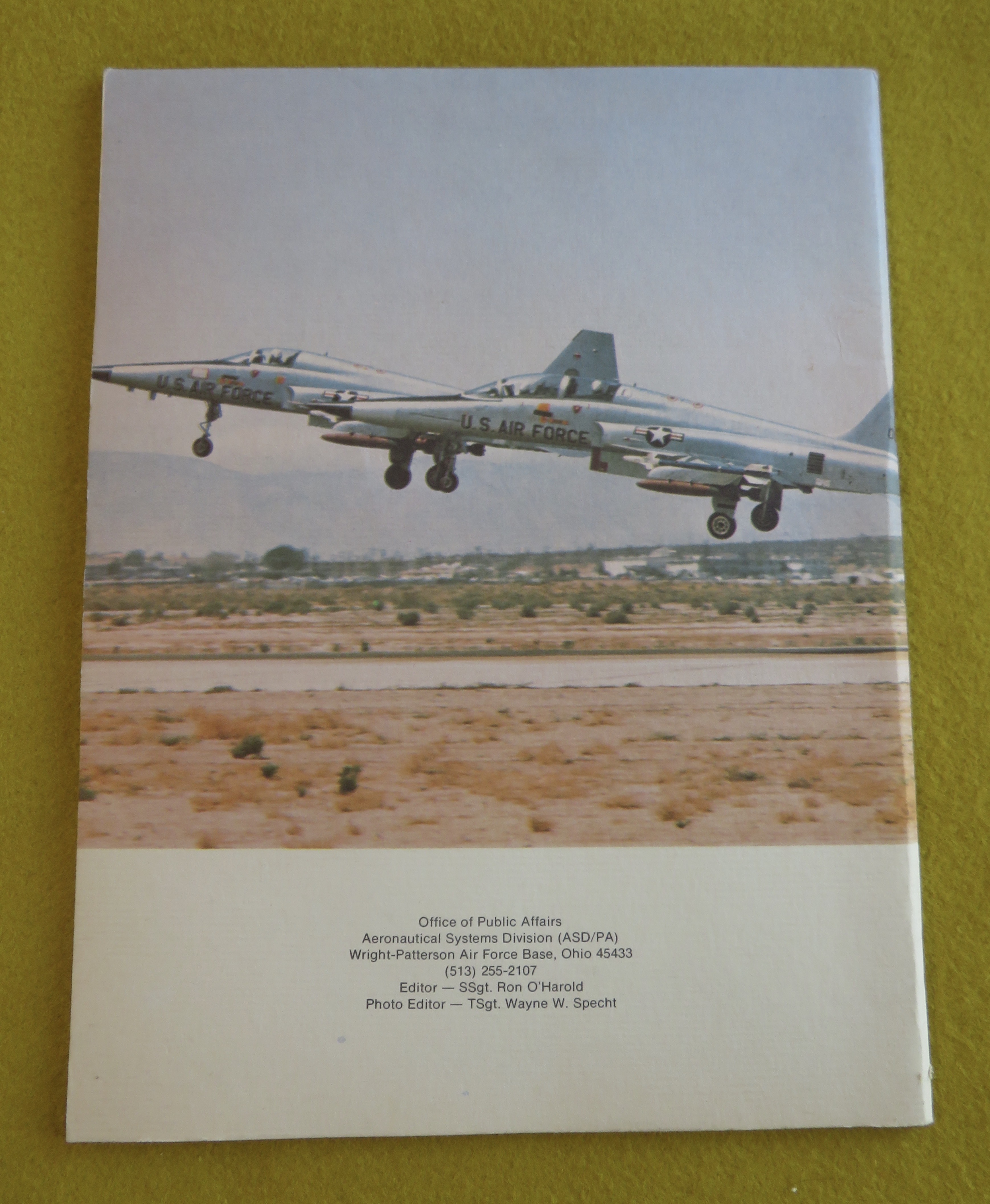 Air Force Systems Command Booklet 1970's Ohio