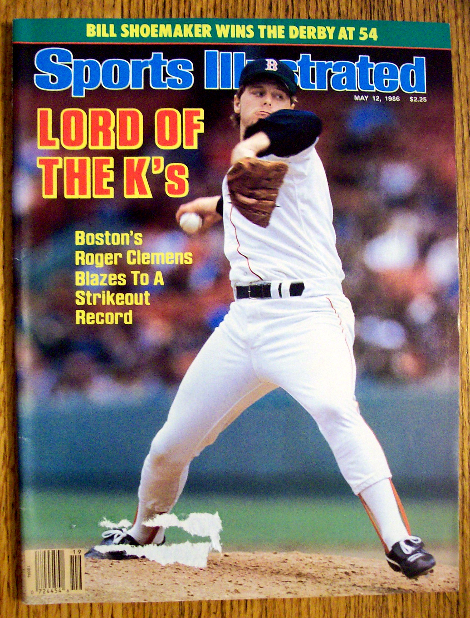 Sports Illustrated Magazine-May 12, 1986-Roger Clemens