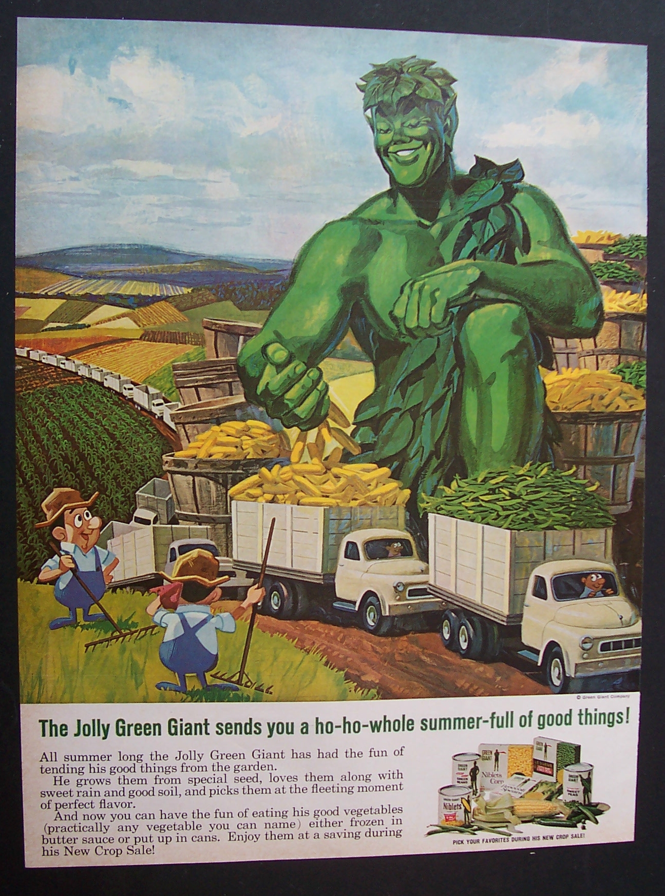 1965  Green  Giant  Vegetables
