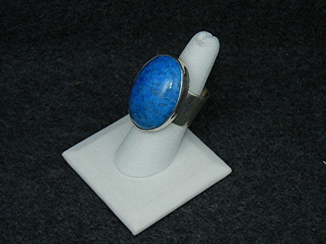 Silver Creations SW Sterling Silver Denhim Lapis Ring