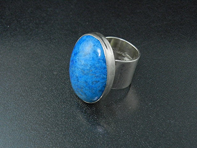 Silver Creations SW Sterling Silver Denhim Lapis Ring