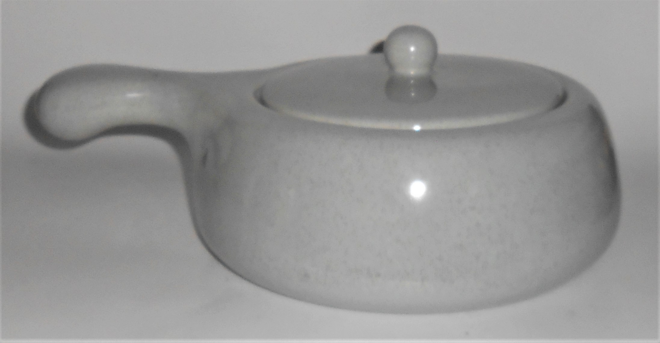 Bauer / Brusche' Pottery Grey French Casserole
