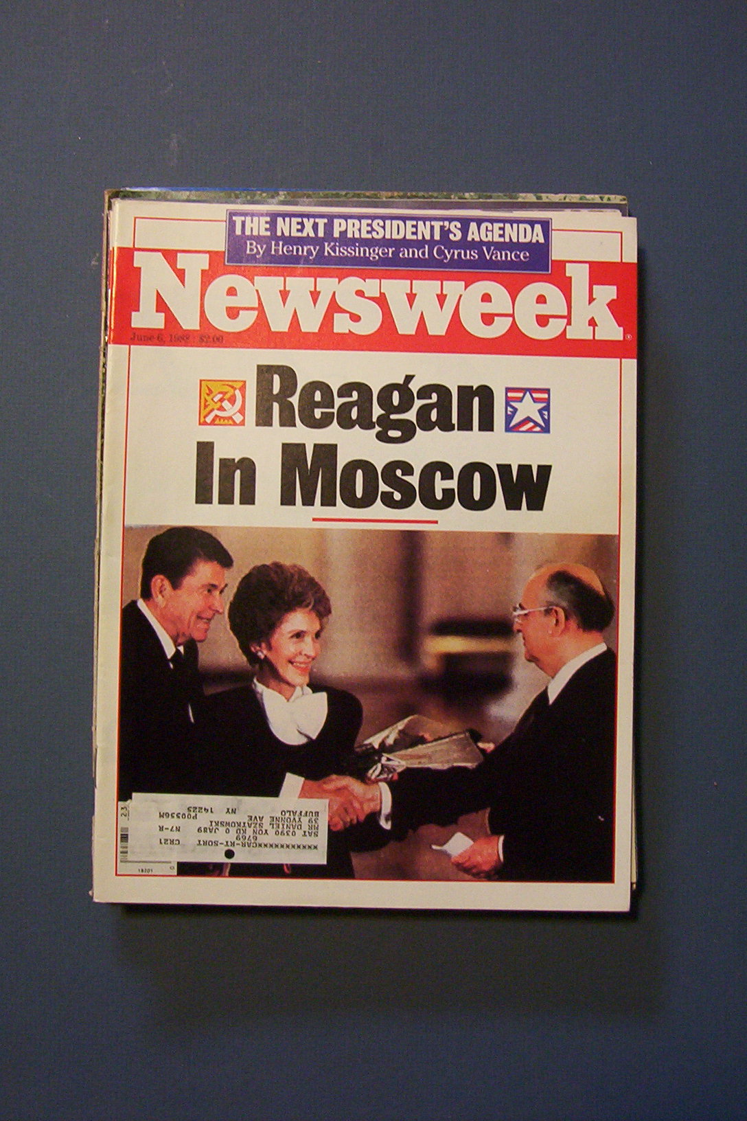 Newsweek Magazine - June 6, 1988 - Reagan In Moscow