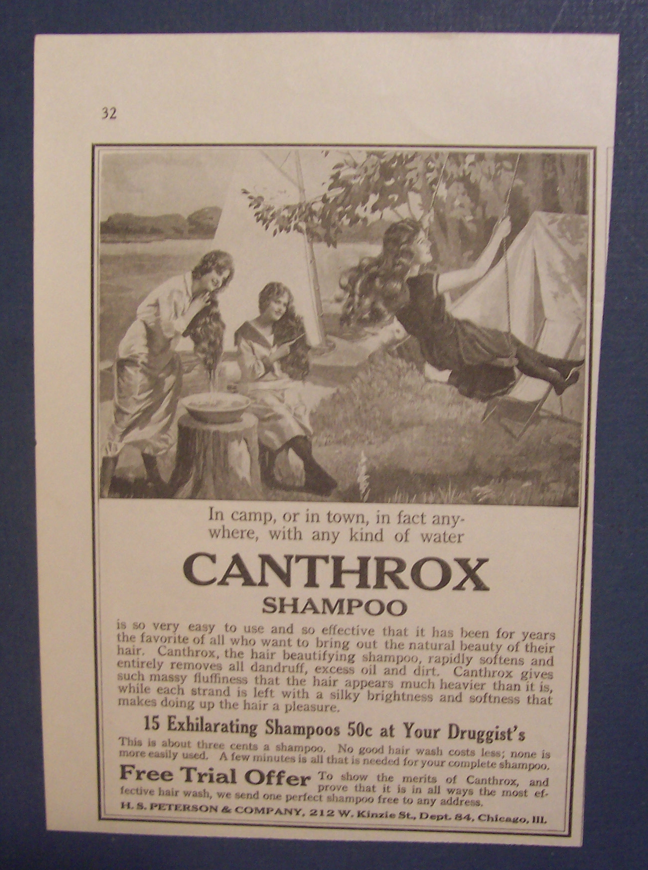 1916  Canthrox  Shampoo