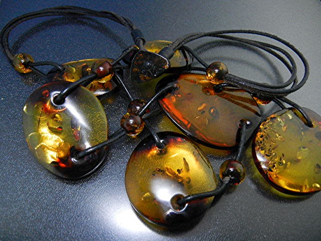 Baltic Golden Amber Necklace 52 Grams