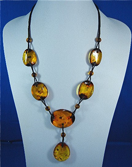 Baltic Golden Amber Necklace 52 Grams