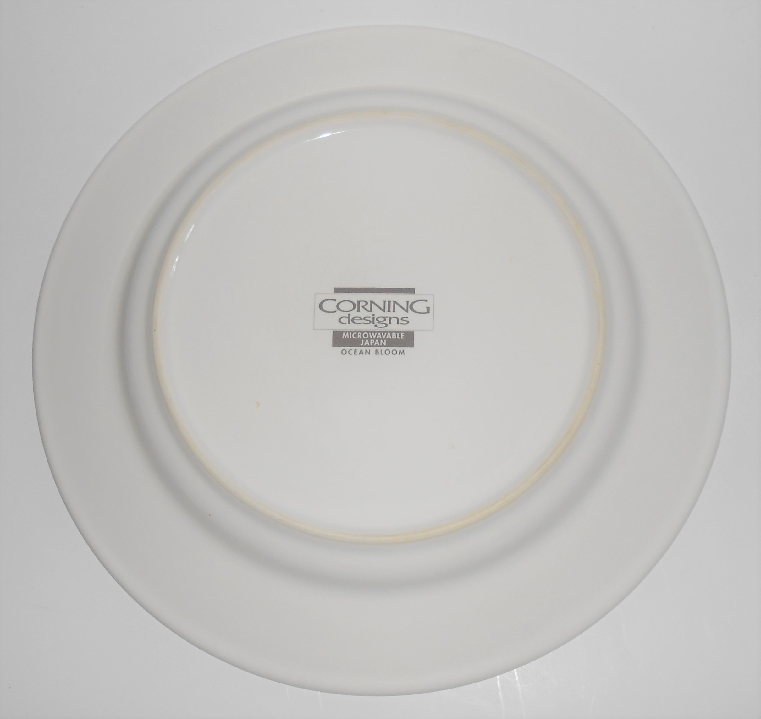 Corning China Ocean Bloom Salad Plate