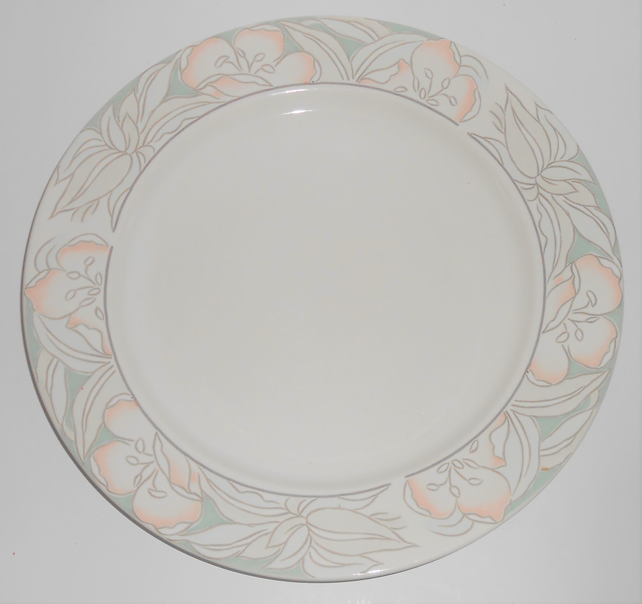 Corning China Ocean Bloom Salad Plate