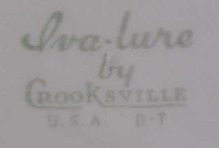 Crookville Homestead in Winter Plate Iva-Lure 8 inch