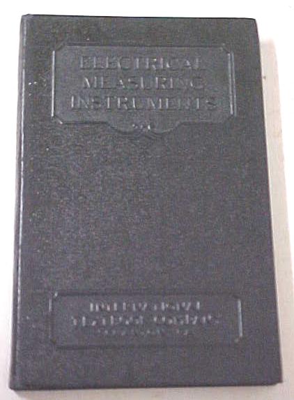Electrical Measuring Instruments 1939