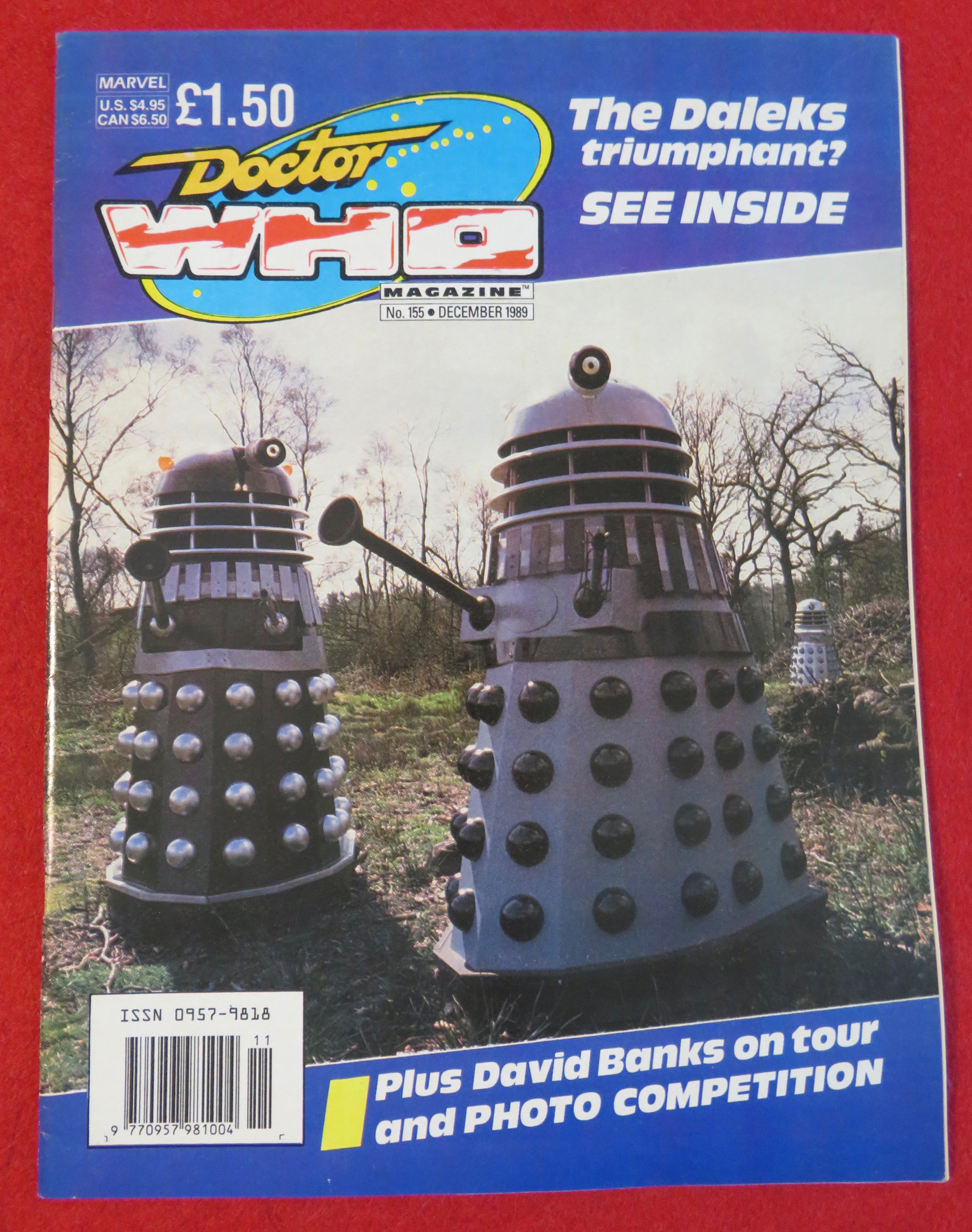 Doctor (Dr) Who Magazine December 1989
