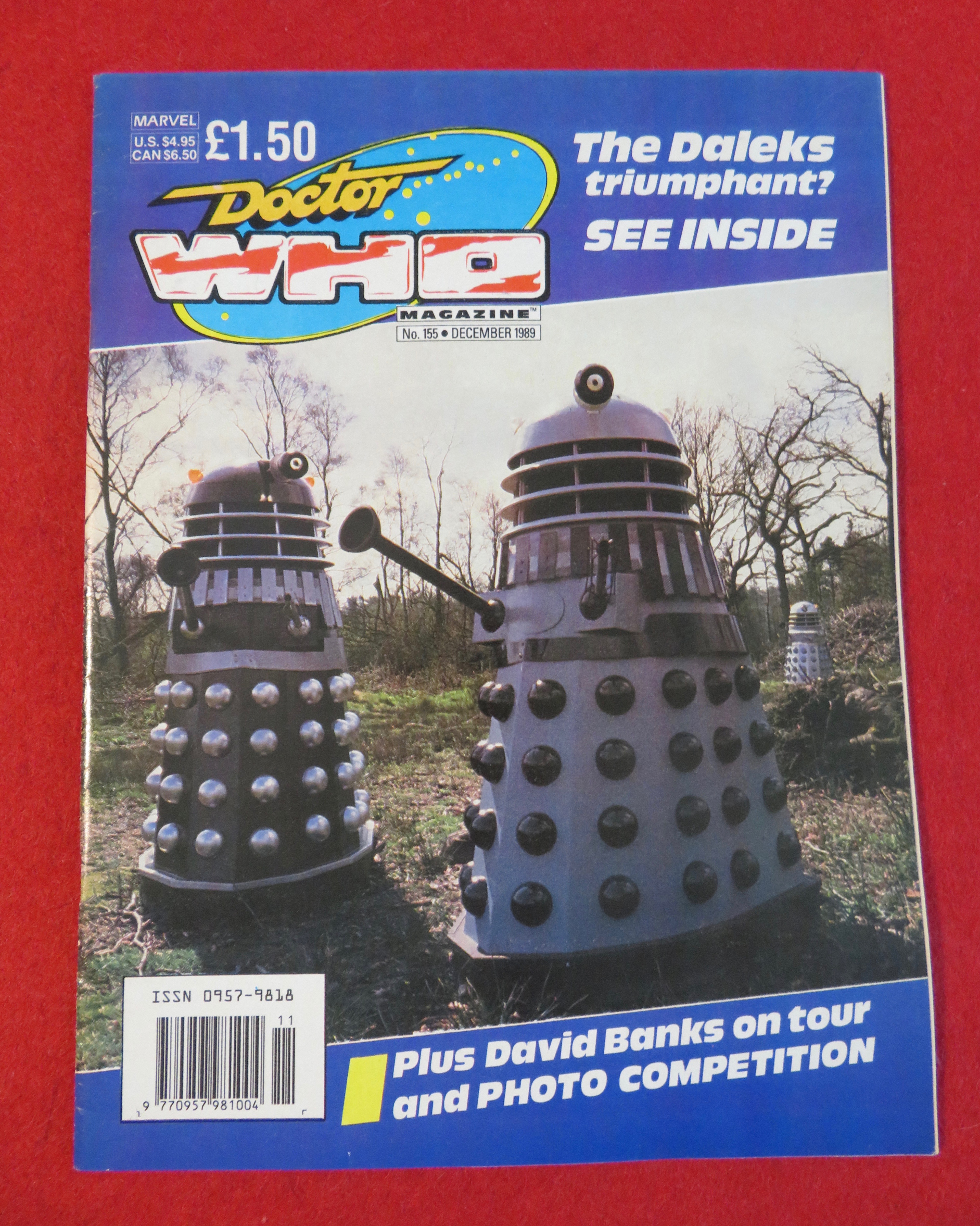 Doctor (Dr) Who Magazine December 1989