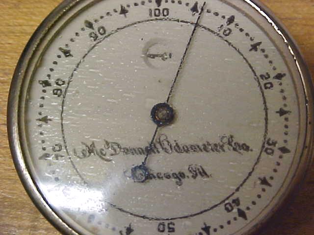 McDonnell Odometer w/Box Lightning Speed Indicator