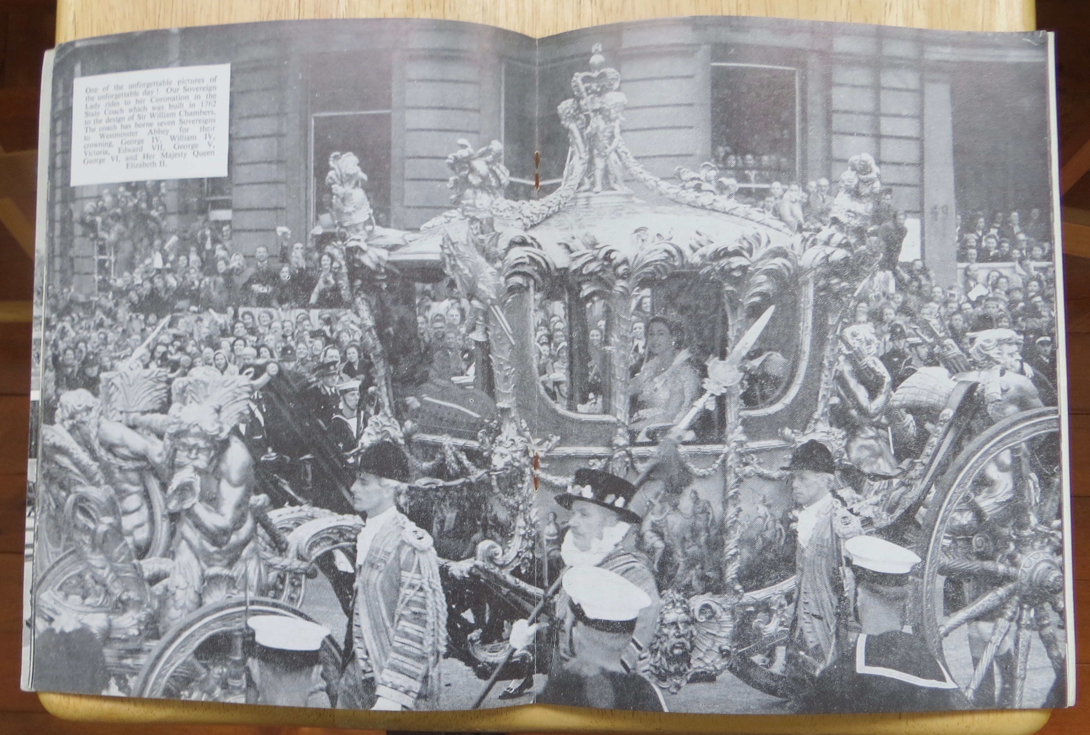 1953 The Queen's Coronation Day Pictorial Record