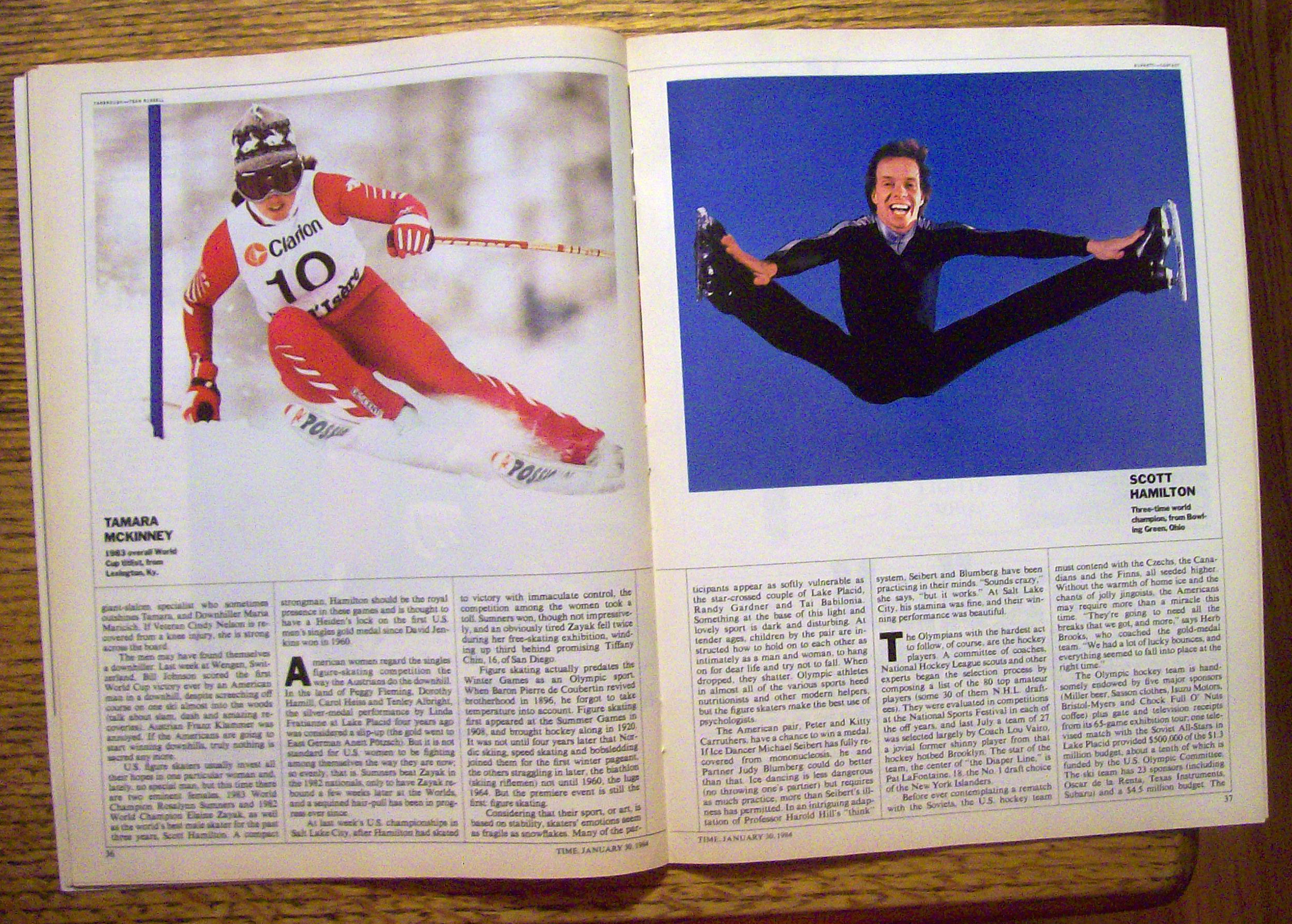 Time Magazine-January 30, 1984-Olympic Dreams