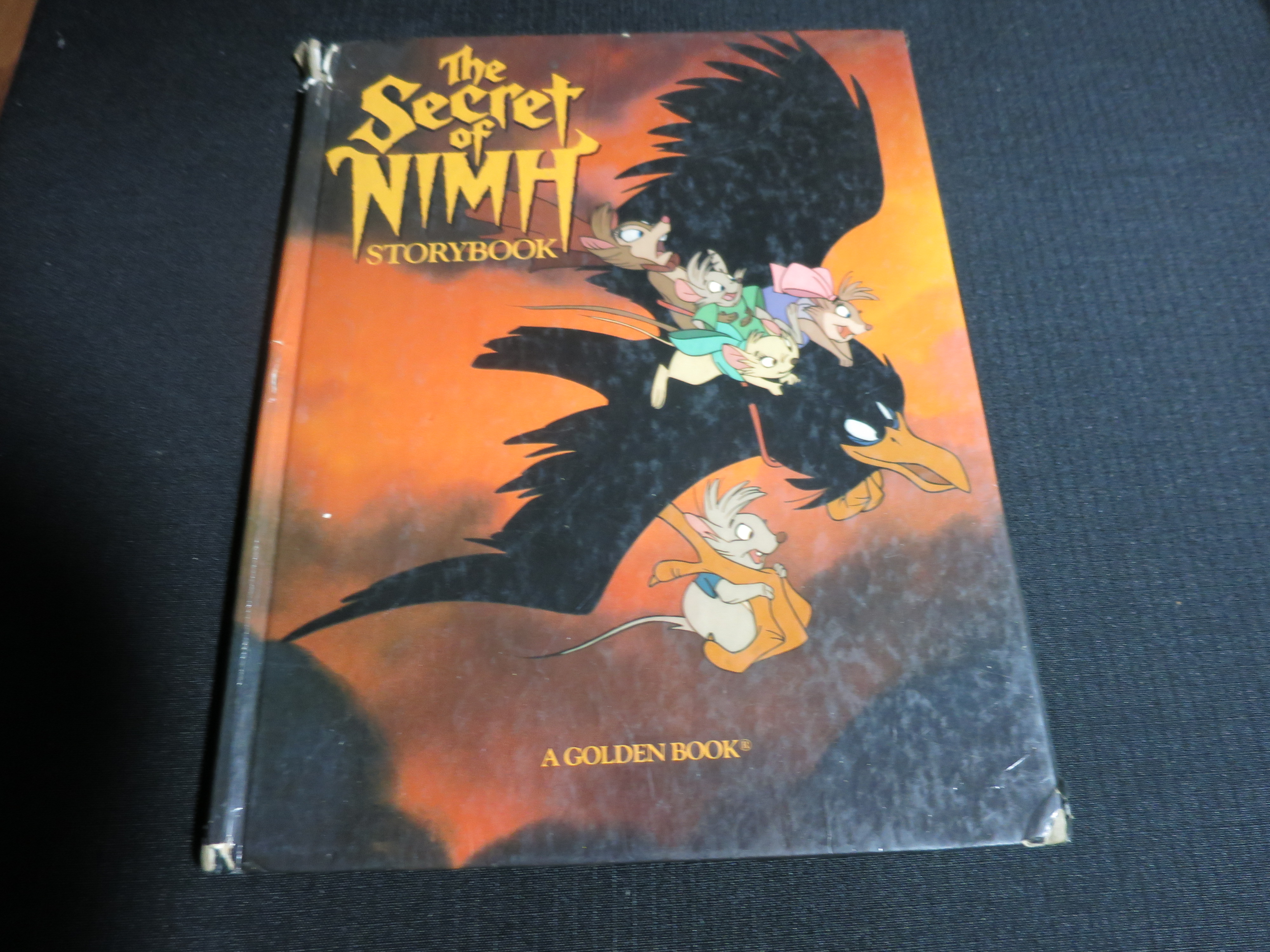 Secret of the Nimh A golden book story book 1982