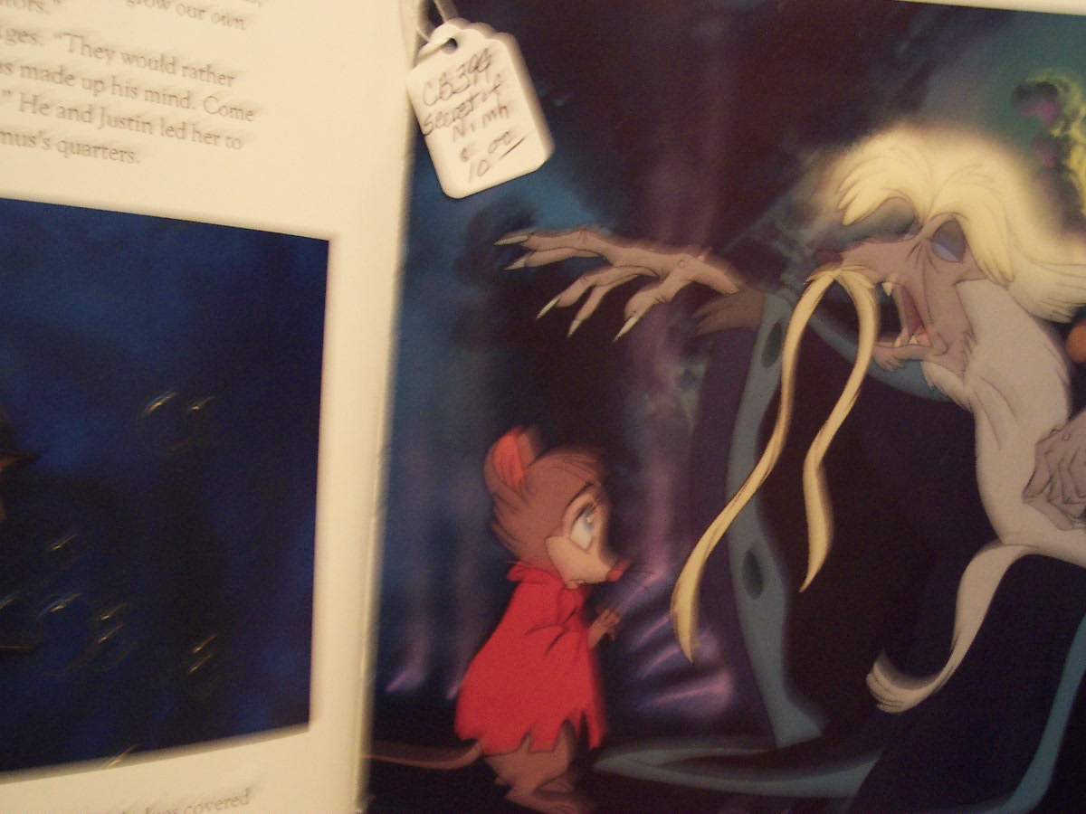 Secret of the Nimh A golden book story book 1982