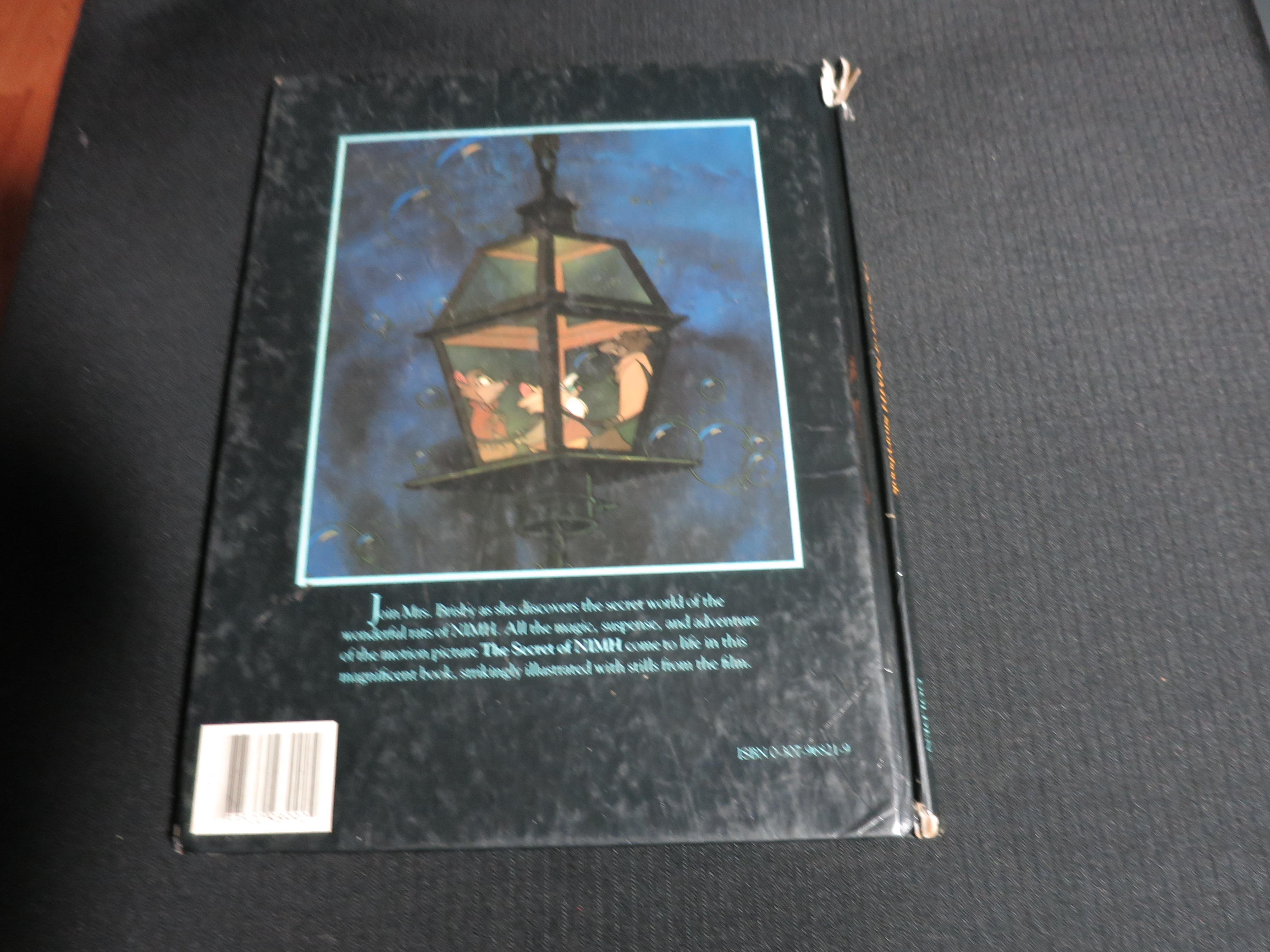 Secret of the Nimh A golden book story book 1982