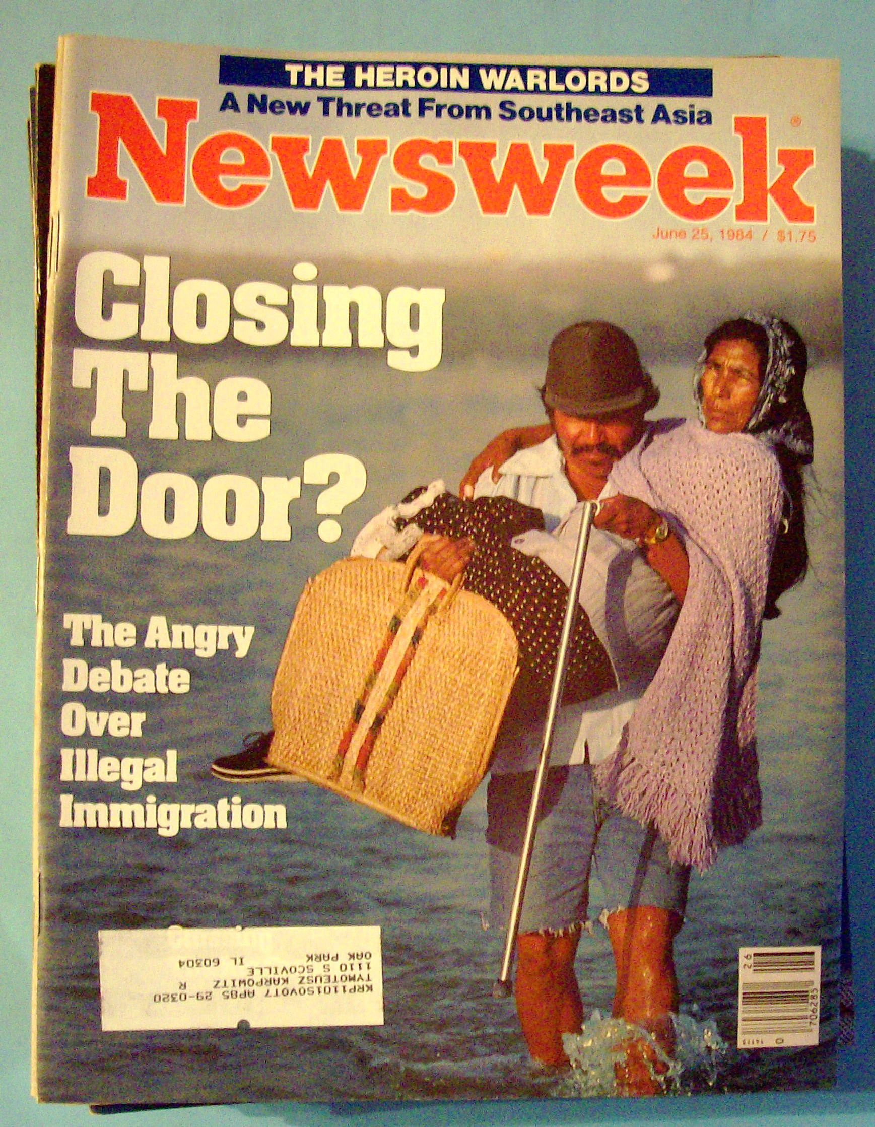 Newsweek Magazine - June 25, 1984 - Closing The Door?