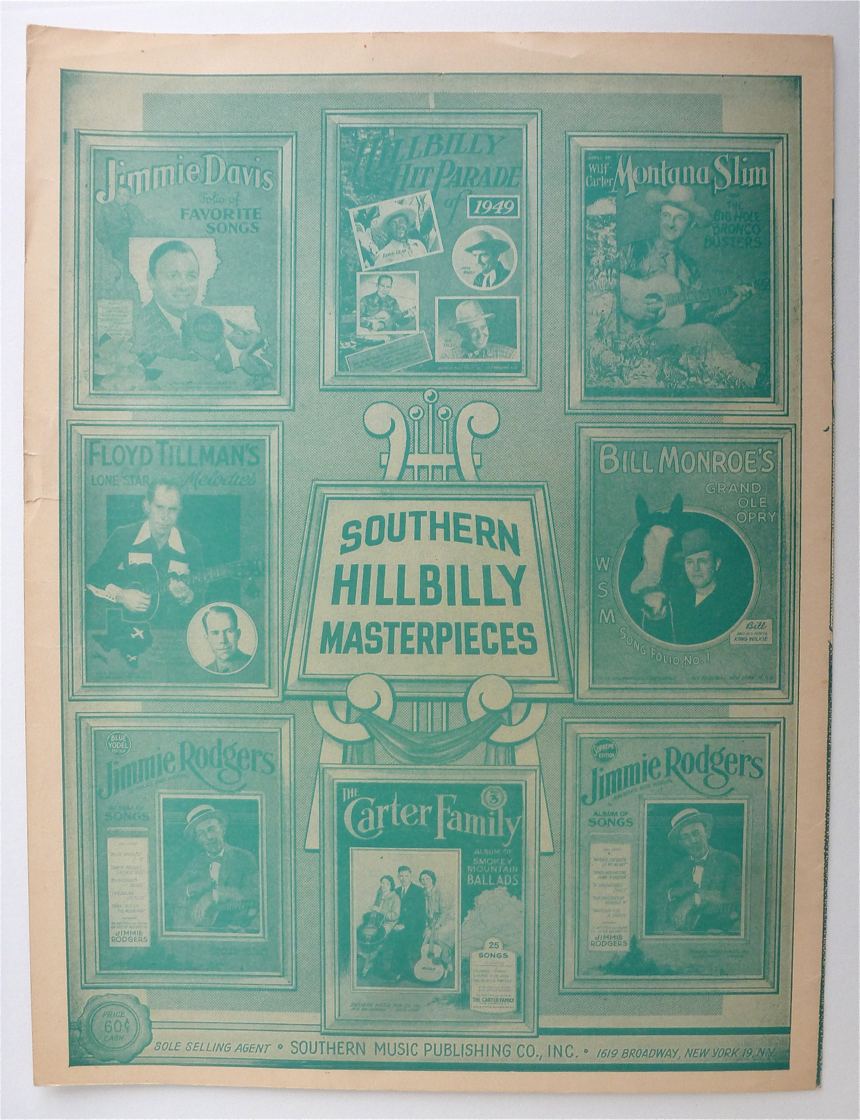 Sheet Music For 1951 Mister Moon