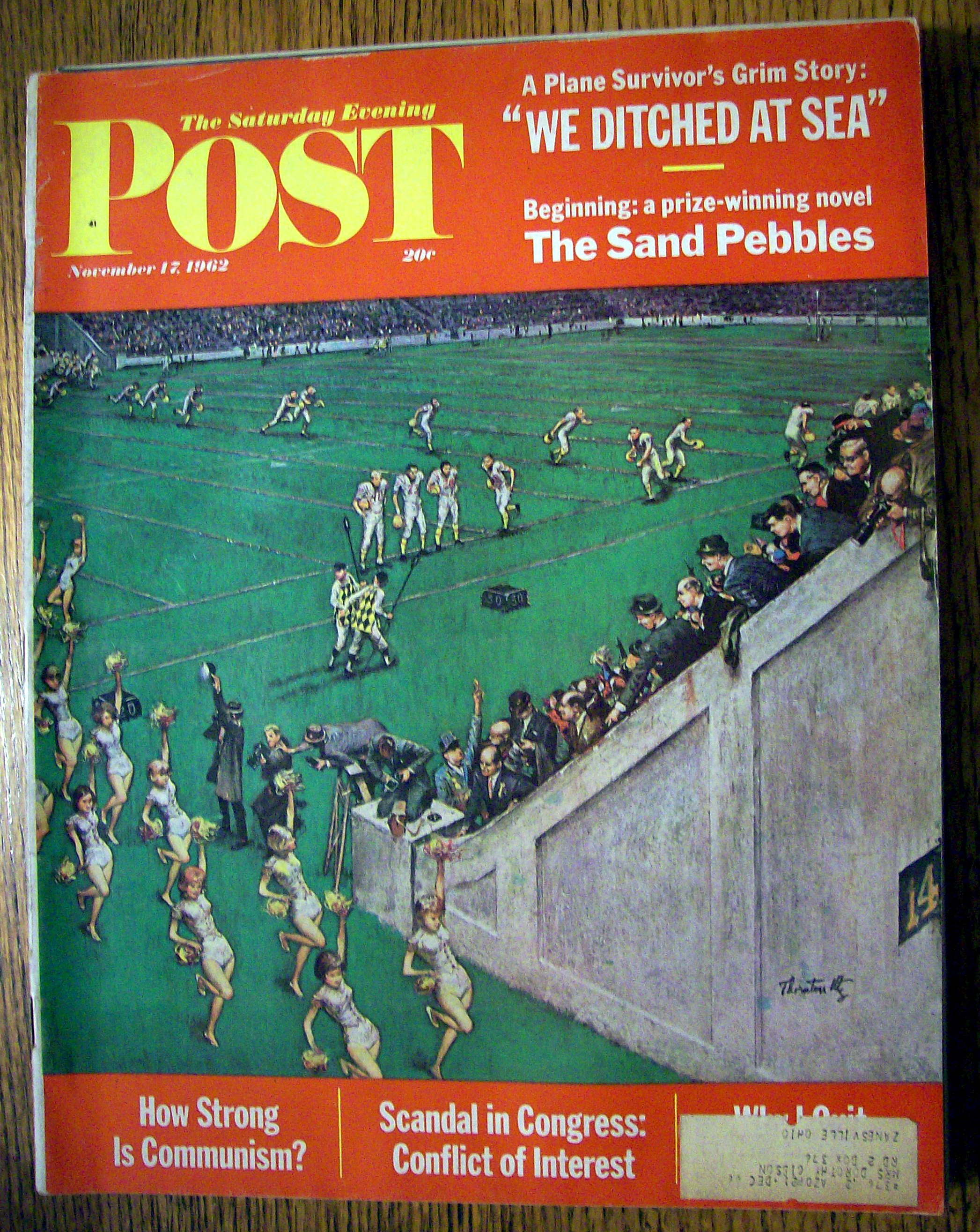 Saturday Evening Post Magazine - November 17, 1962