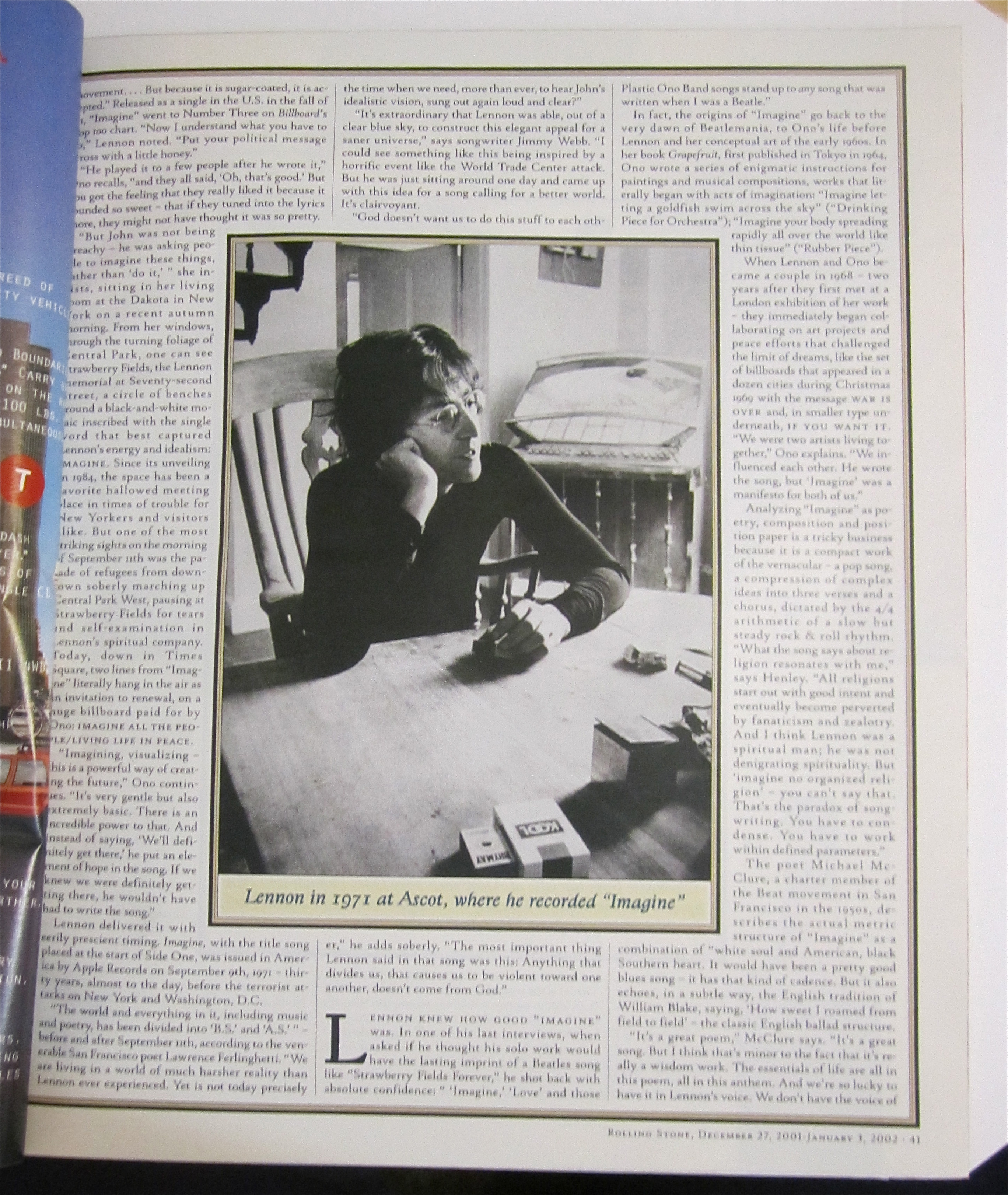 Rolling Stone December 27, 2001-January 3, 2002