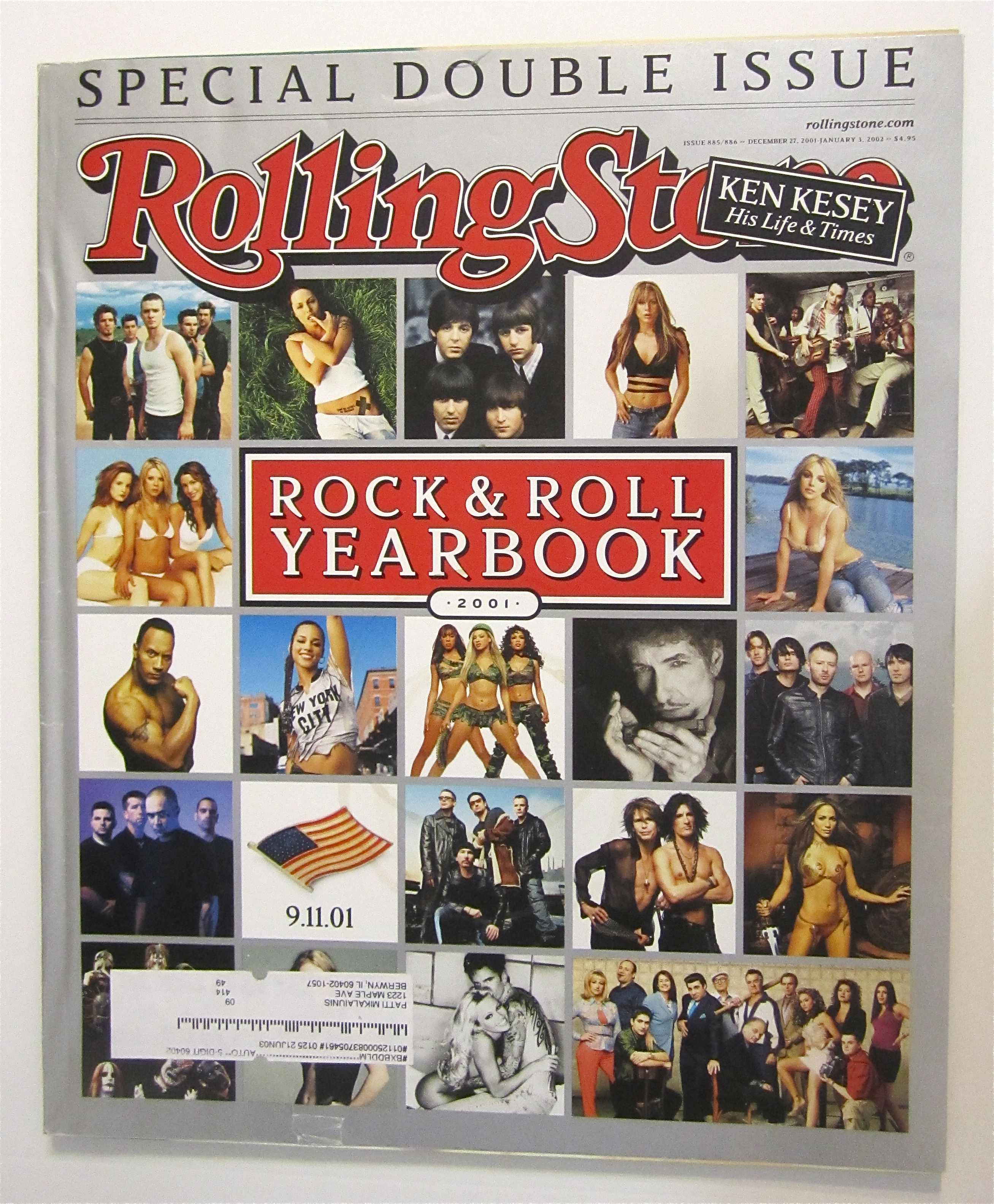 Rolling Stone December 27, 2001-January 3, 2002