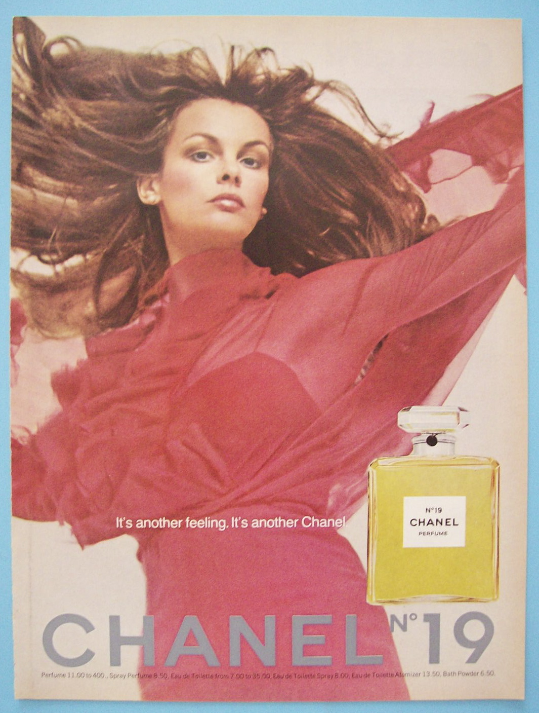Vintage Ad: 1974 Chanel No. 19 Perfume