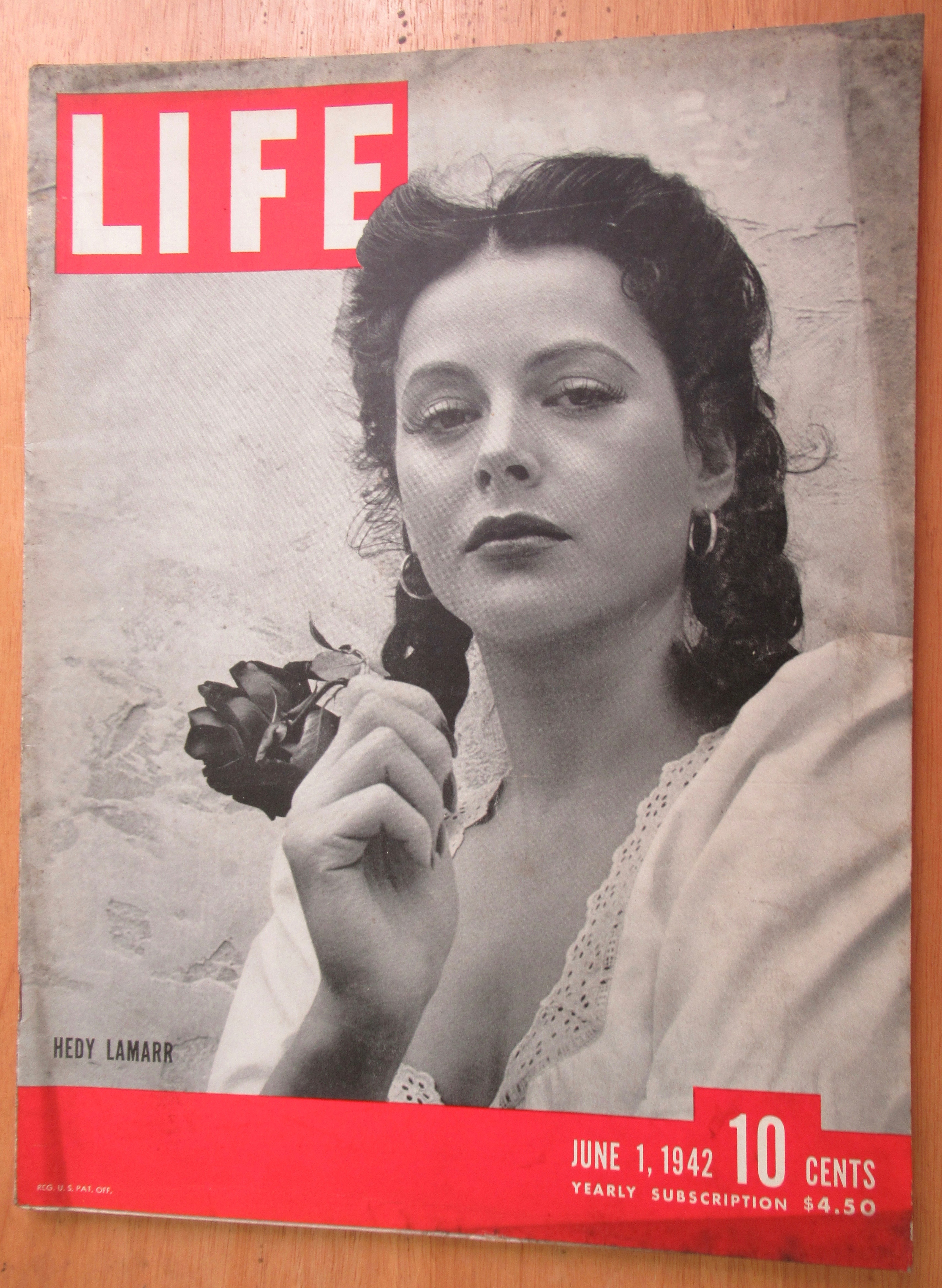 Life Magazine-June 1, 1942-Hedy Lamarr