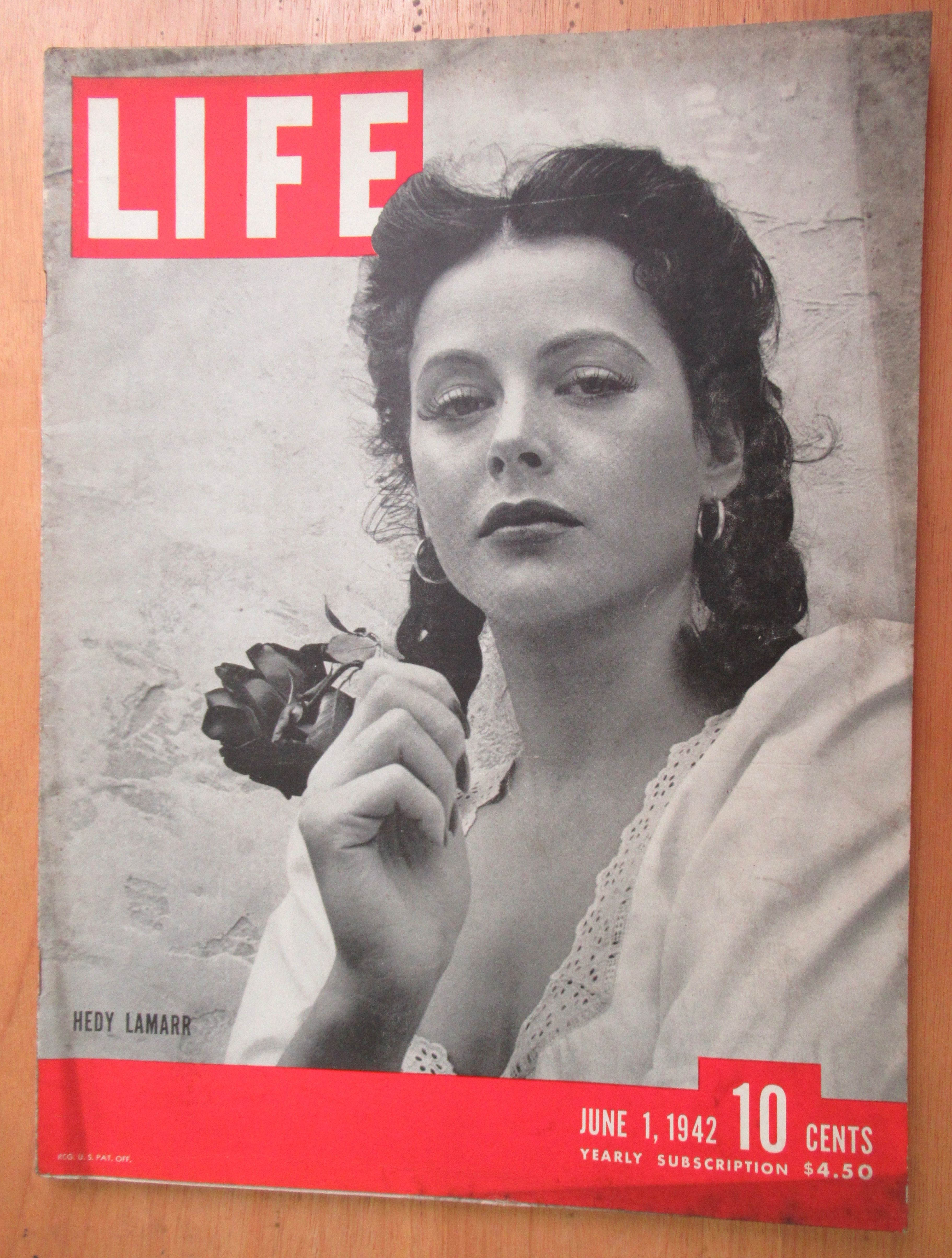 Life Magazine-June 1, 1942-Hedy Lamarr