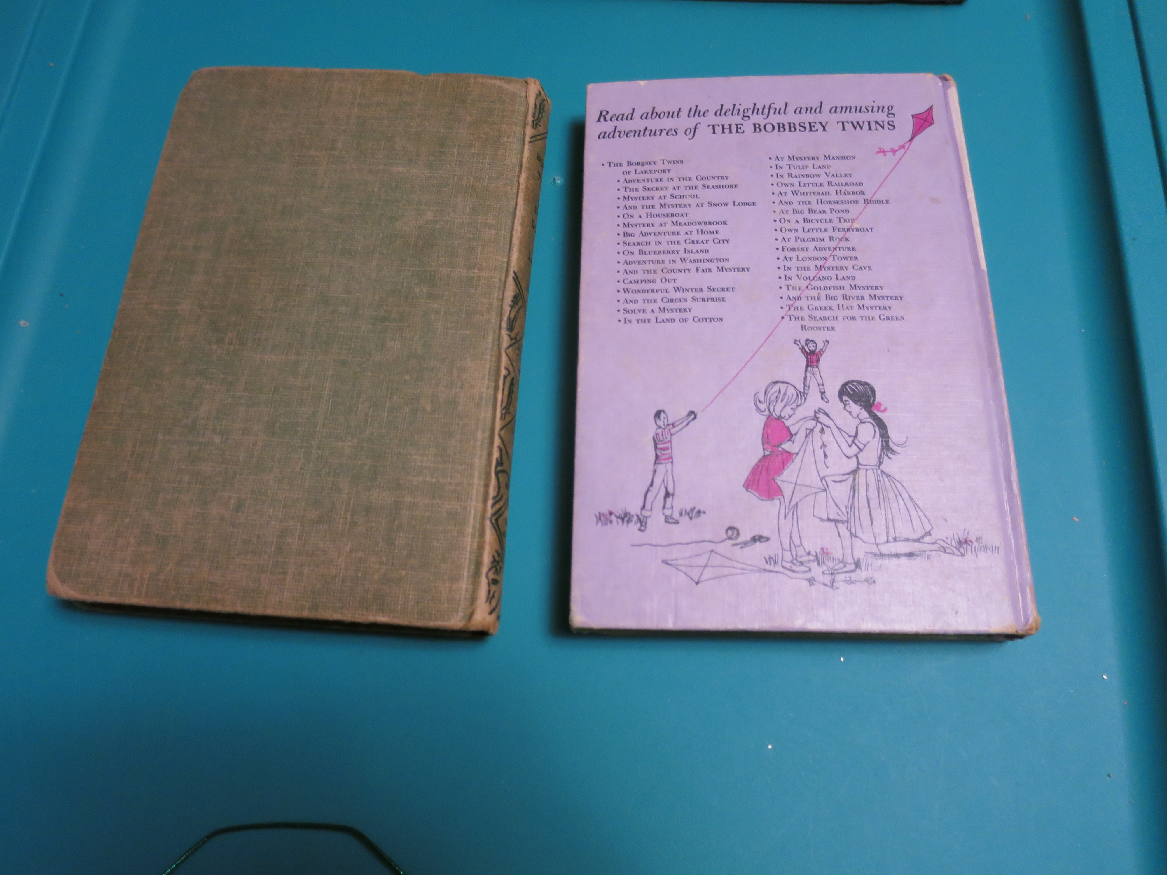 BOBSEY TWINS 2 books 1941 and 1961 Laura Lee Hope