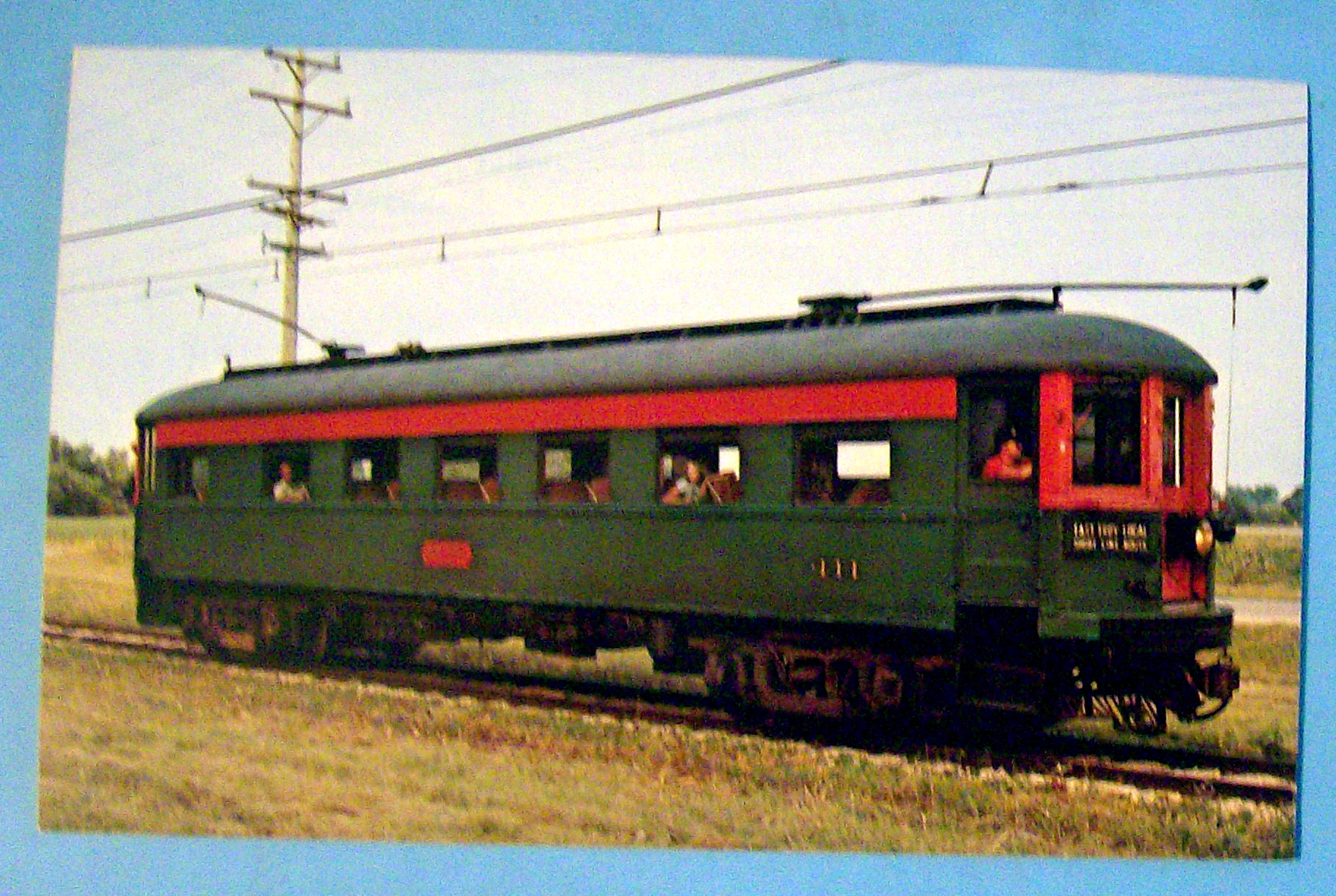 Car 411 CNSM Observation Car Postcard
