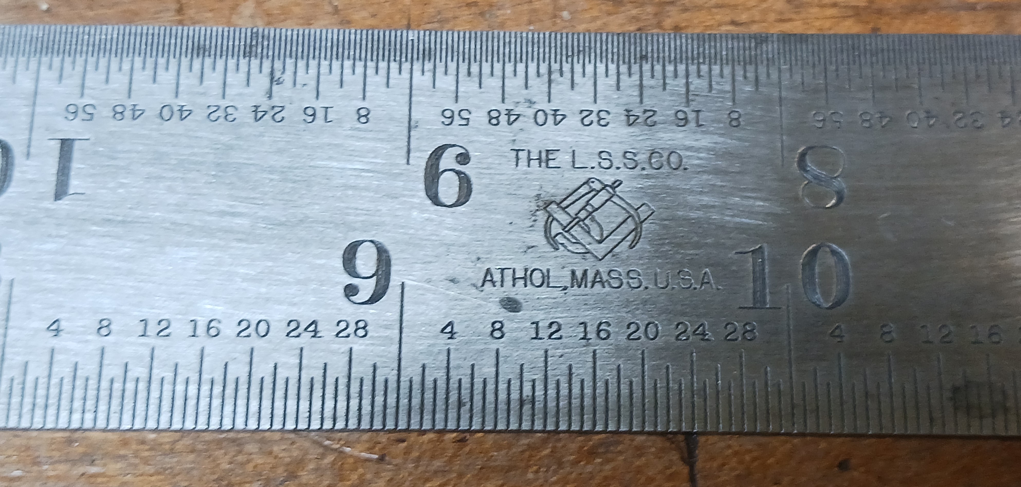 Starrett Steel Rule No. 600 Tempered 18 inch No. 4