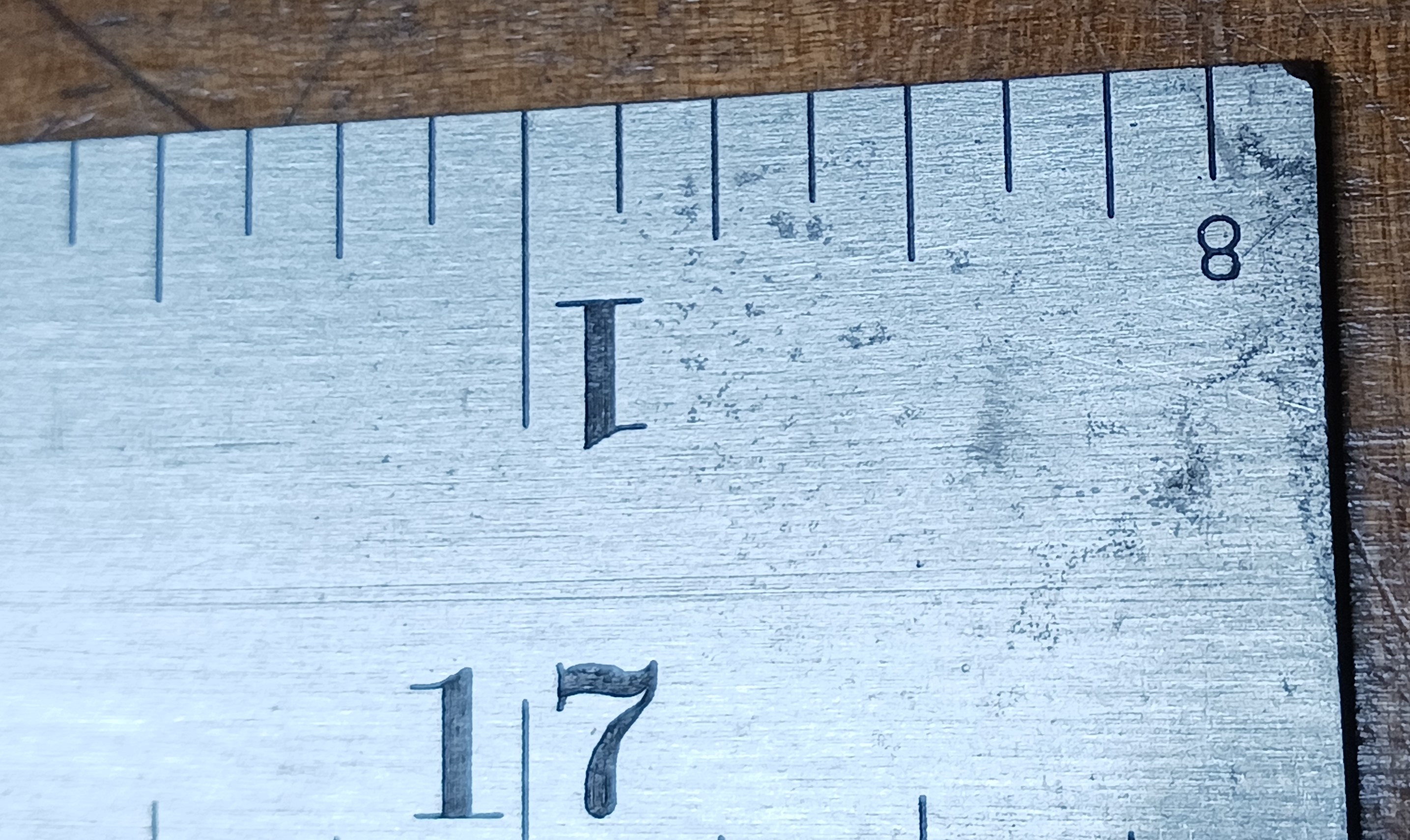 Starrett Steel Rule No. 600 Tempered 18 inch No. 4