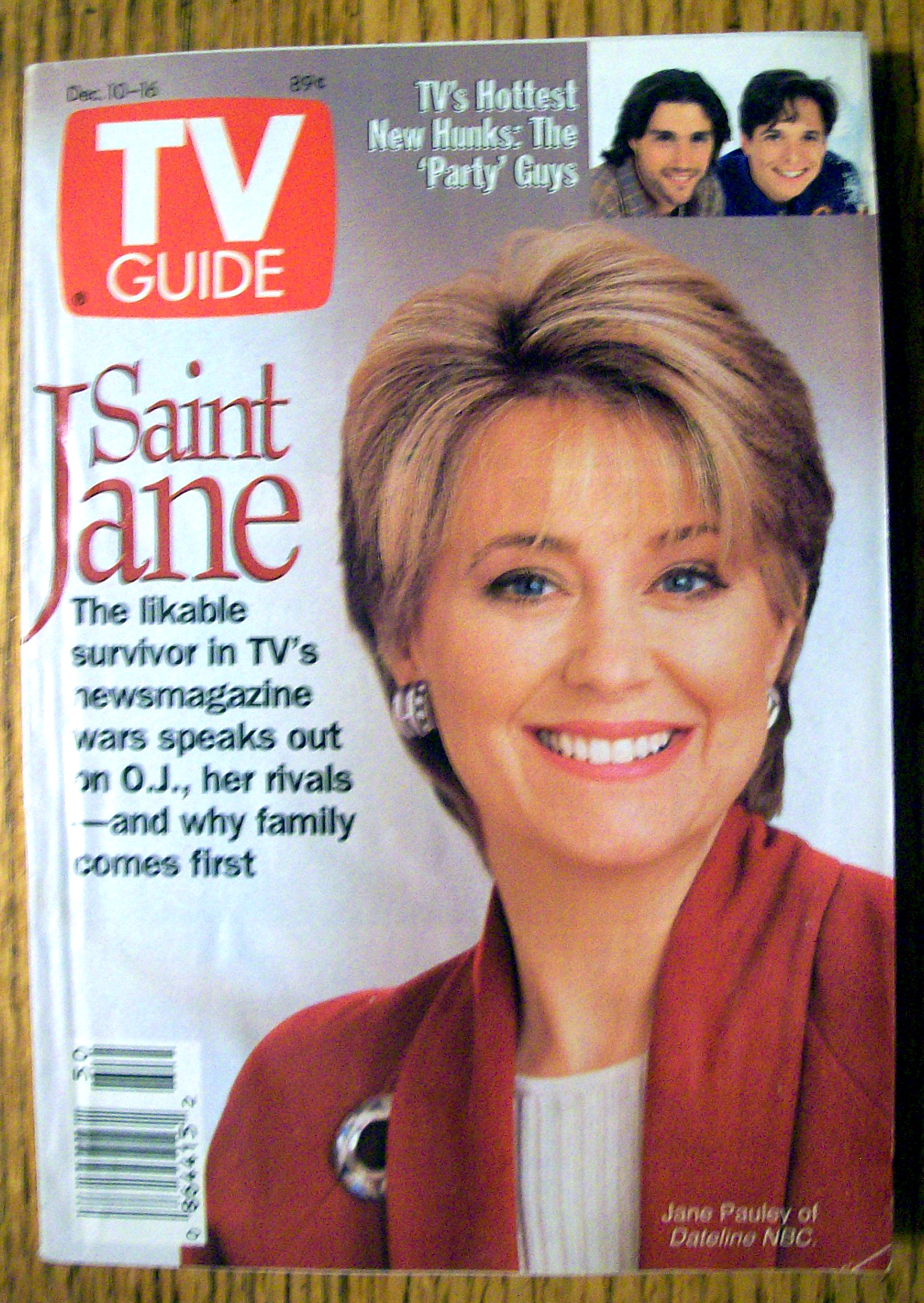 TV Guide-December 10-16, 1994-Jane Pauley