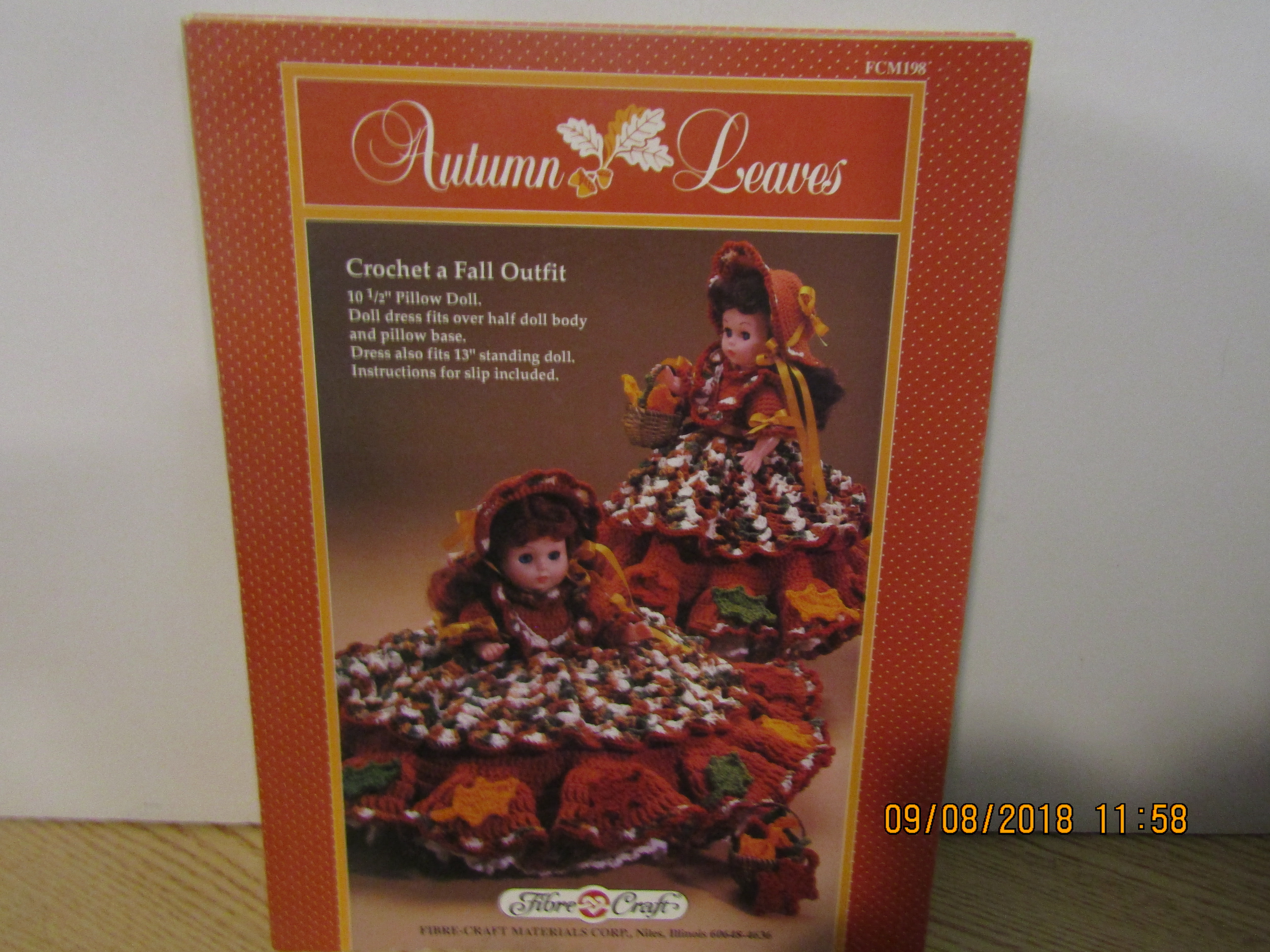 Fibre-Craft Autumn Leaves Outfit To Crochet #198