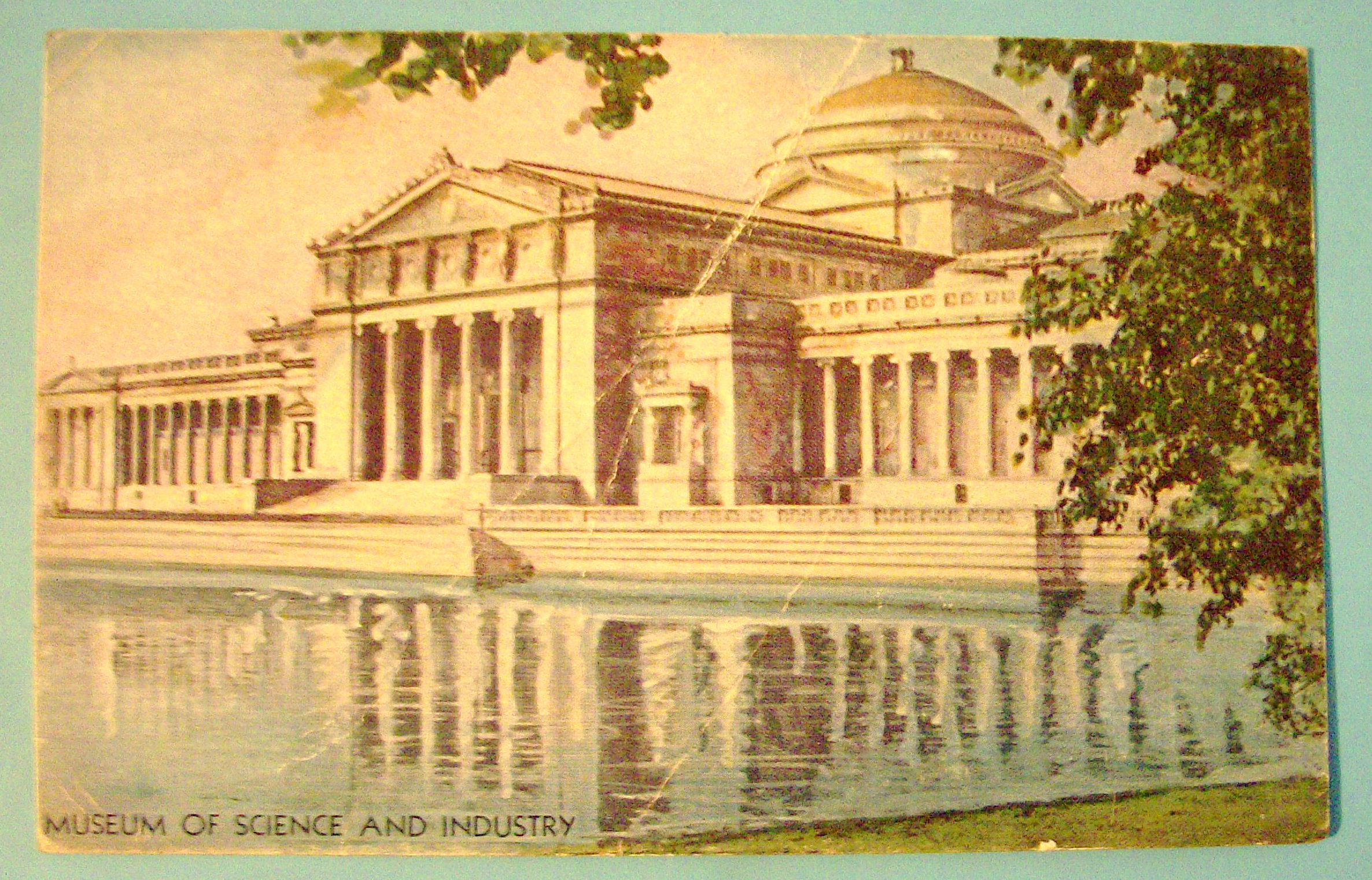 1933 Century of Progress, Science & Industry Postcard