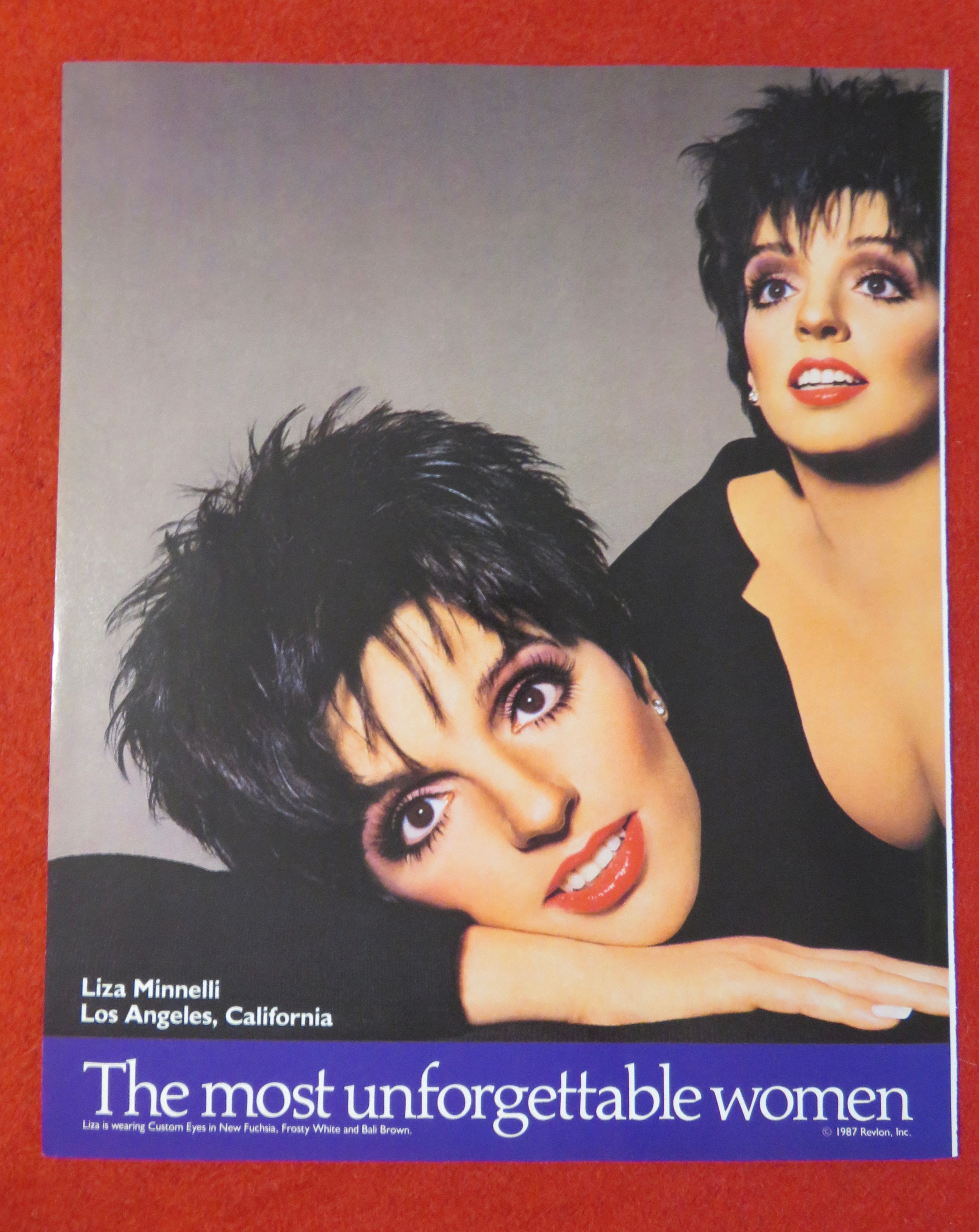 1987 Revlon Make Up with Liza Minnelli