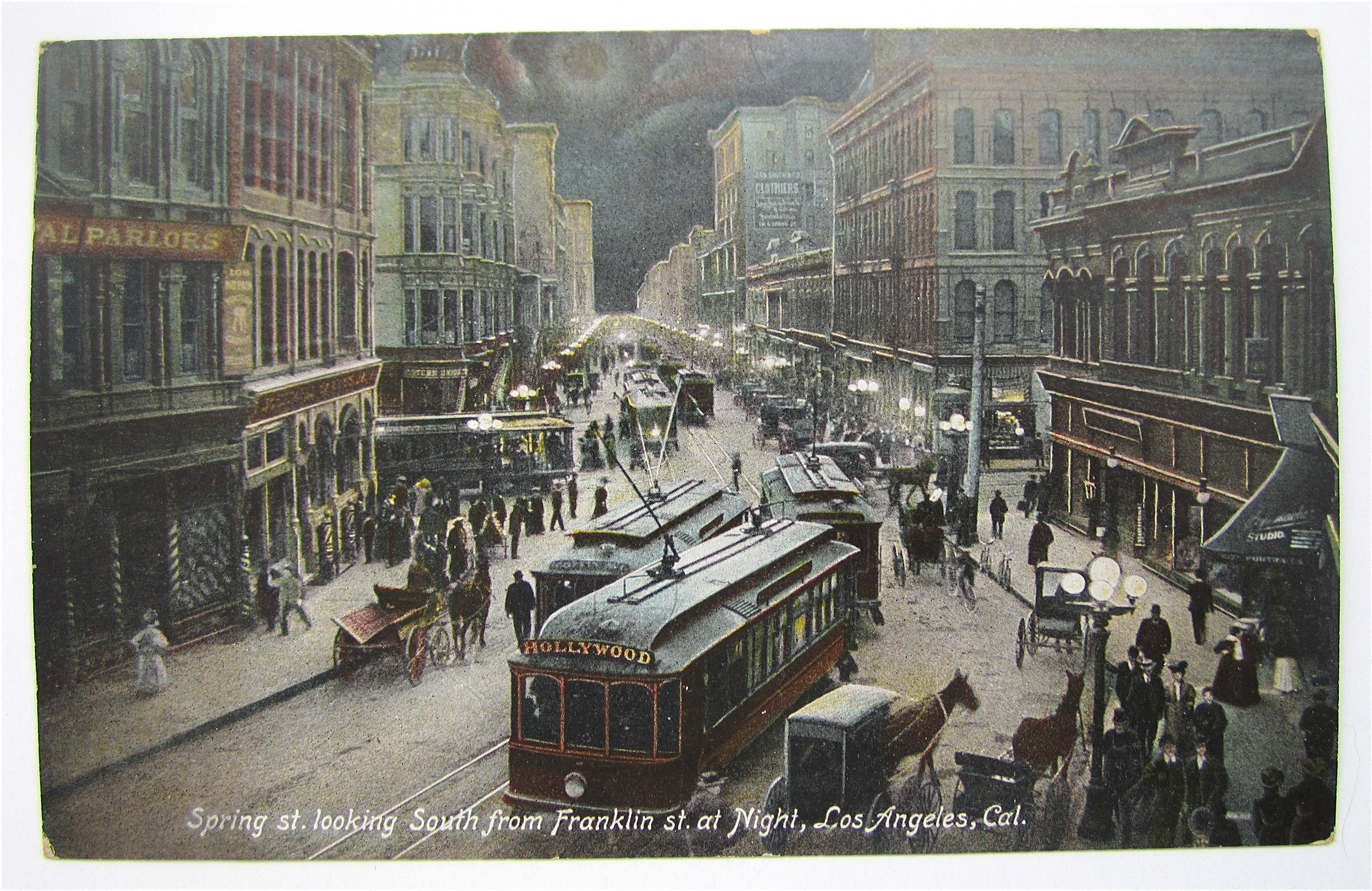 Spring St. Postcard (Looking South)