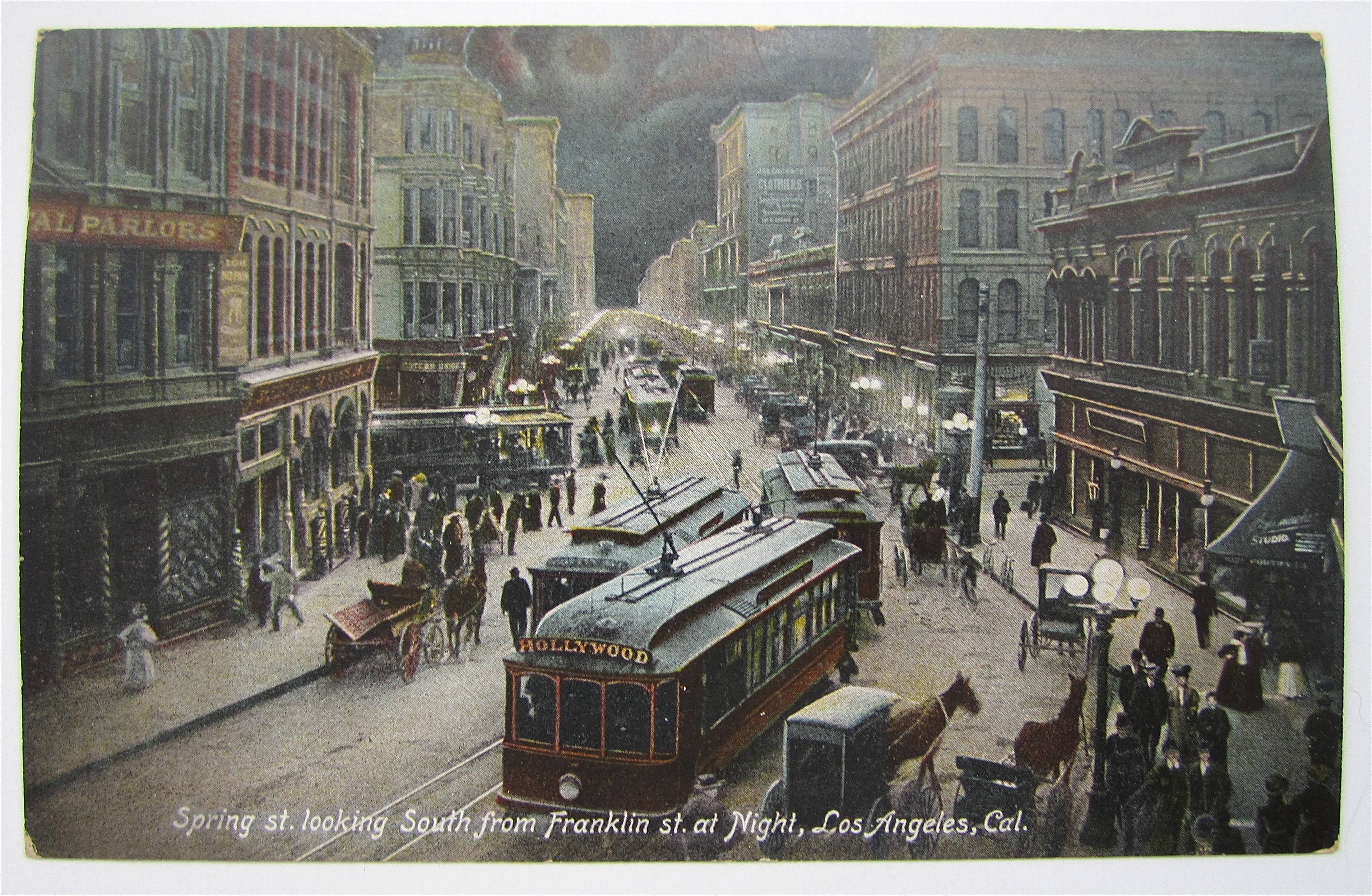 Spring St. Postcard (Looking South)