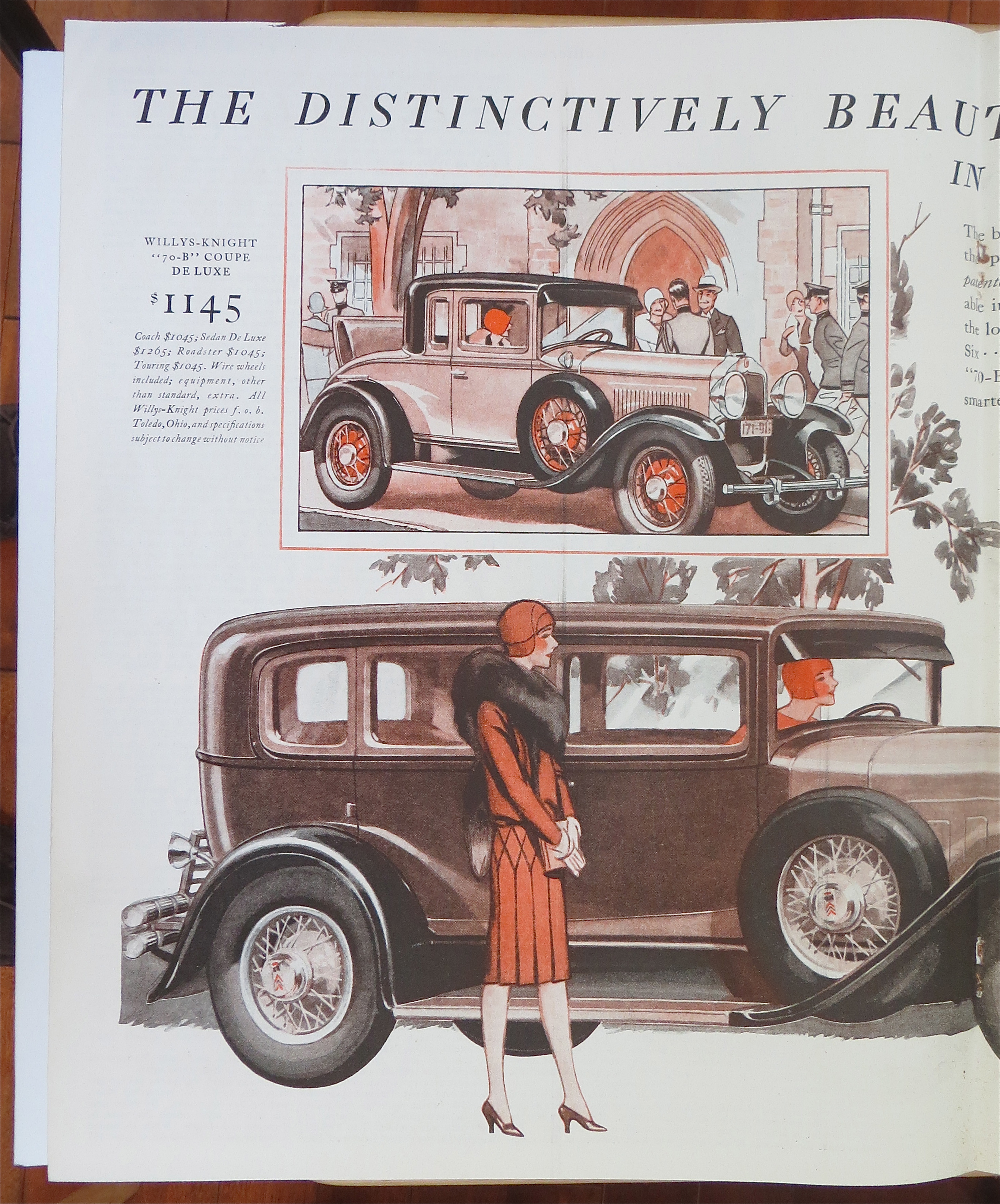 1929 Willys Knight with Willys Knight 70-B Coupe Deluxe