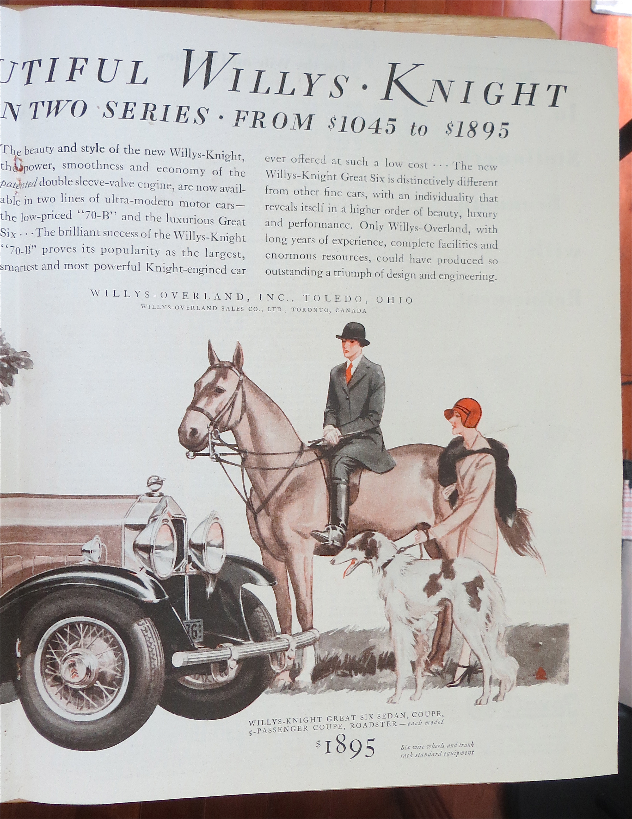 1929 Willys Knight with Willys Knight 70-B Coupe Deluxe