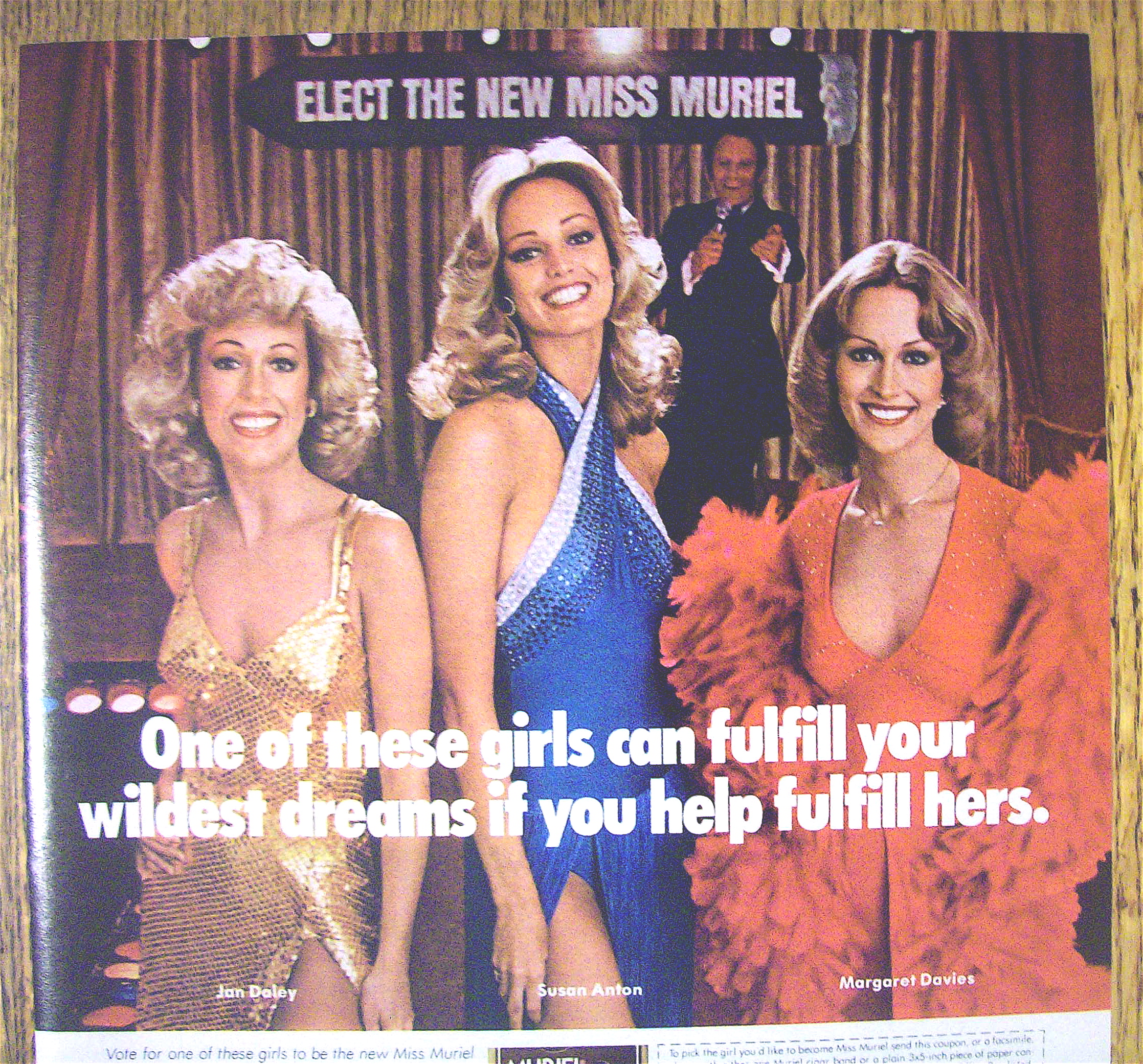 1976 Muriel Coronella w/ Susan Anton, Jan Daley & More