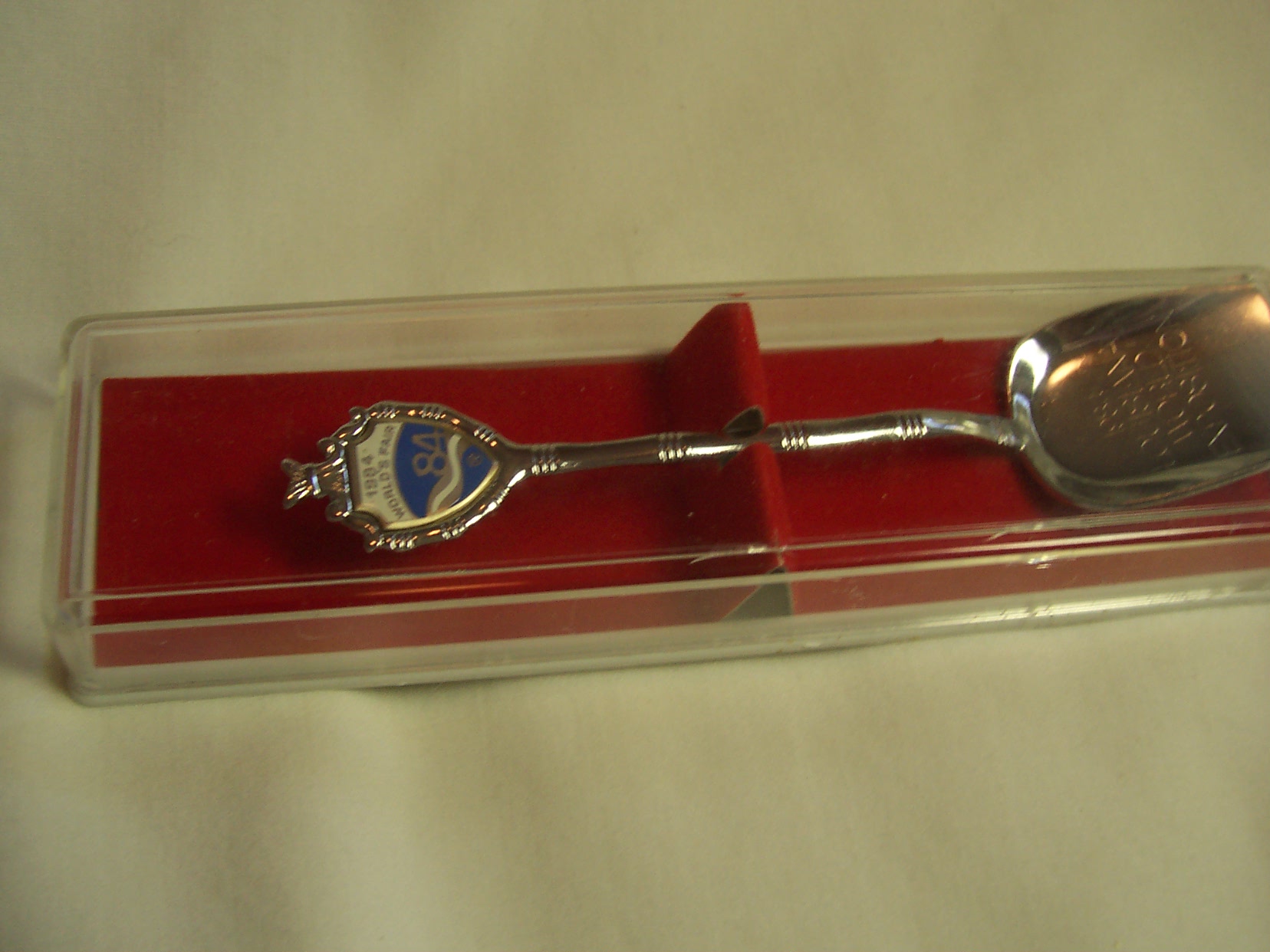 Worlds Fair 1984 Louisiana Souvenir Spoon