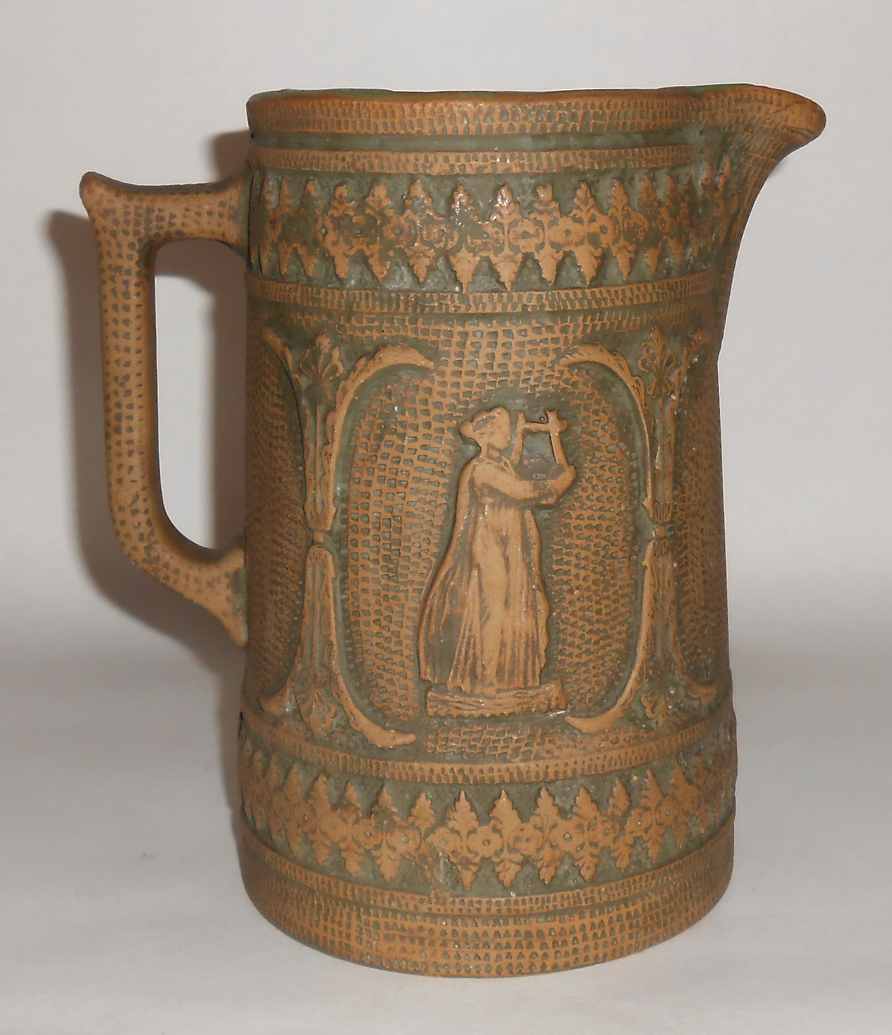 Robinson Ransbottom Art Pottery Luxor Pitcher! MINT